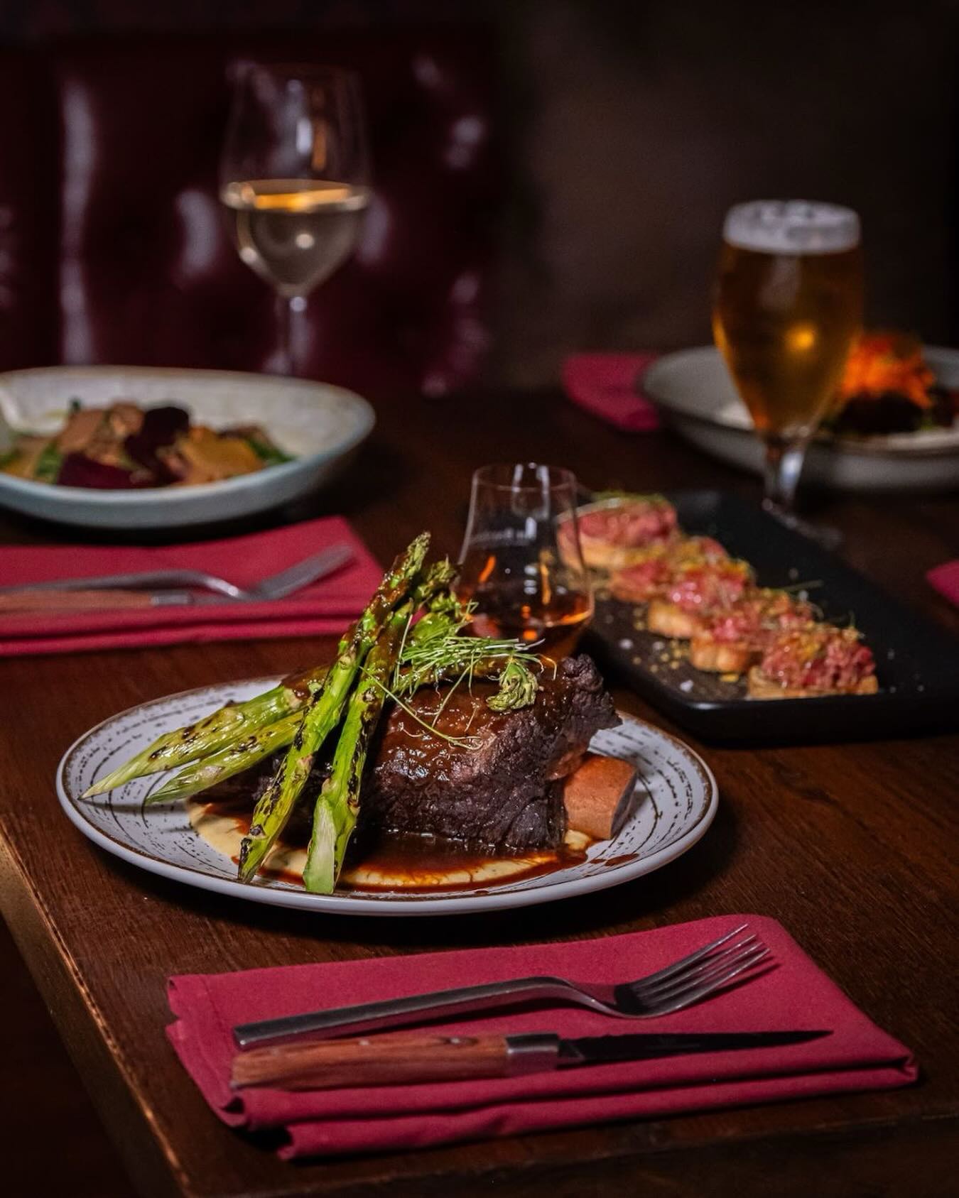 Join us at 1864 Noir Bar for an evening where every detail is intentional—from the ambience to the last sip..or bite 🍽️
Make a reservation or walk on in, either way we’re happy to see you 🍷
#downtownbozeman #1864noirbar #speakeasy #bozemanrestaurants