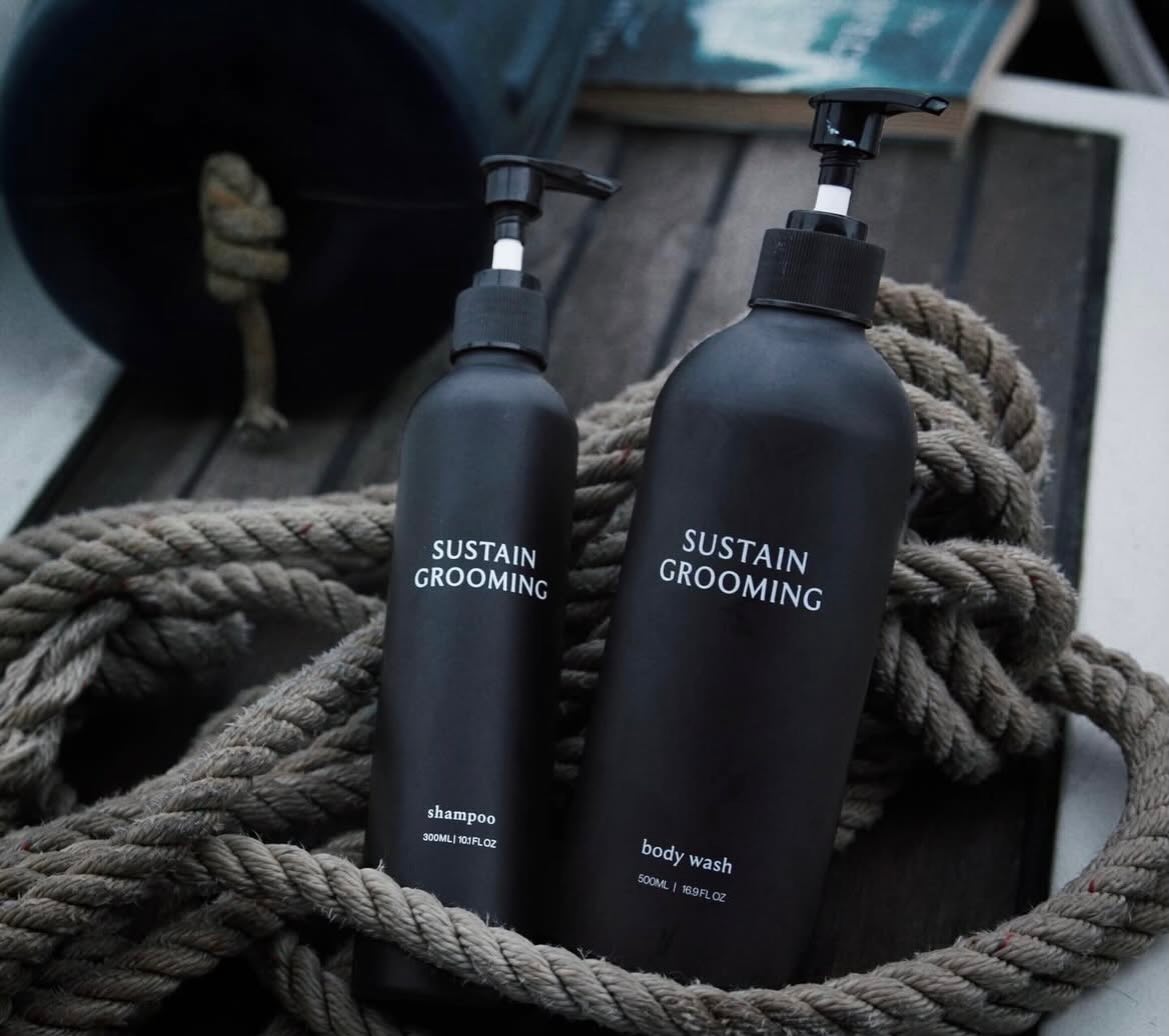 Did somebody say Shampoo? @sustaingrooming just launched shampoo! We have the Eucalyptus + Mint and the Cedar + Sea Salt.
Same great concept, but the pouches, add water to any bottle (or one of the sustain grooming bottles), shake and enjoy!
We also restocked the body wash- Cedar and Sea Salt.
📸 @sustaingrooming