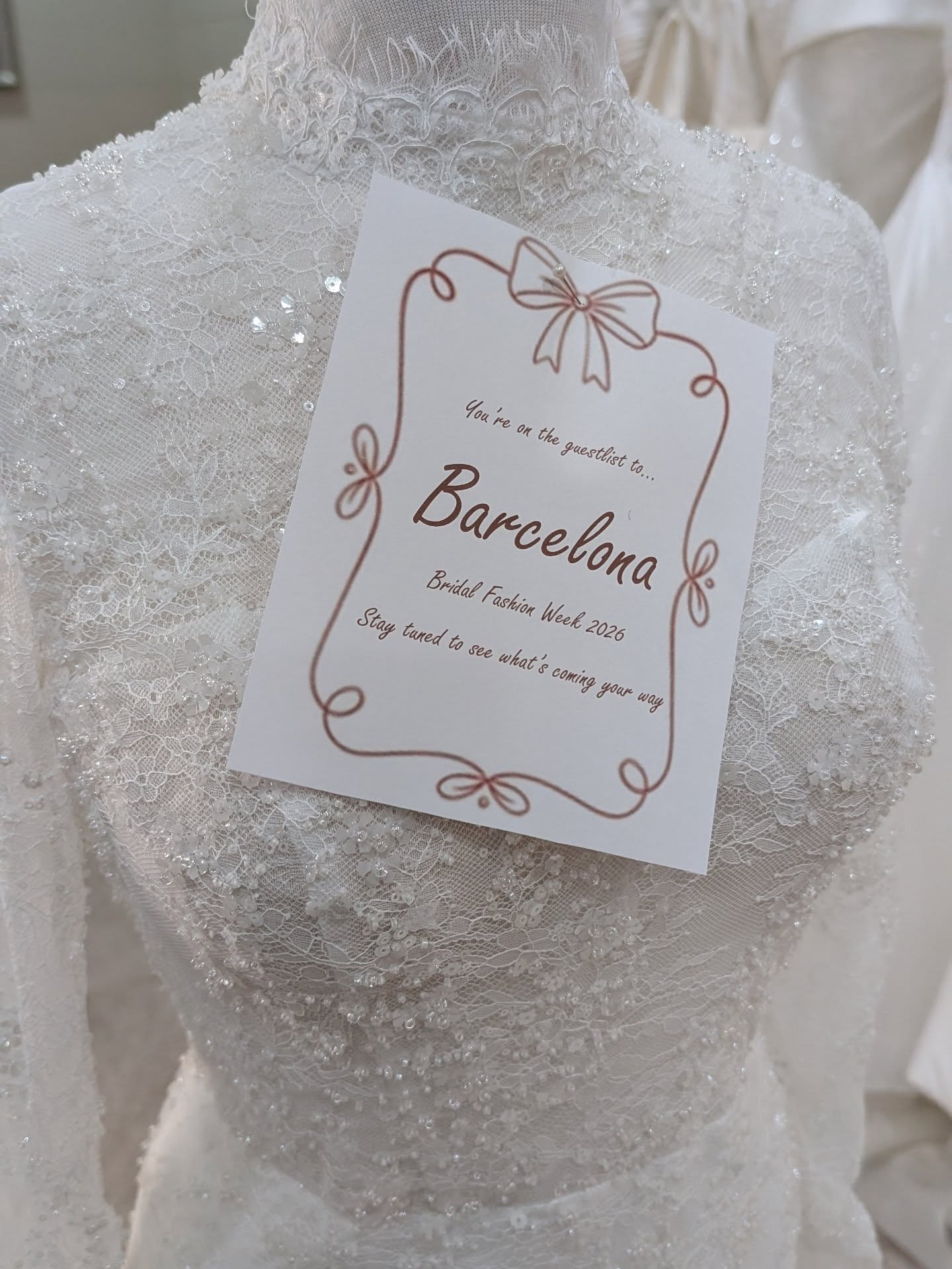 T-1 day to Barcelona 🇪🇸✨
…and YOU are helping us choose what comes back to XO Bridal!
I already have a few things on my list that I'm in the lookout for.
But I want to know...
✨What's your number one big ticket item in your wedding dress inspo board?✨
Let me know in the comments or send a DM if you want to keep it private 🩷