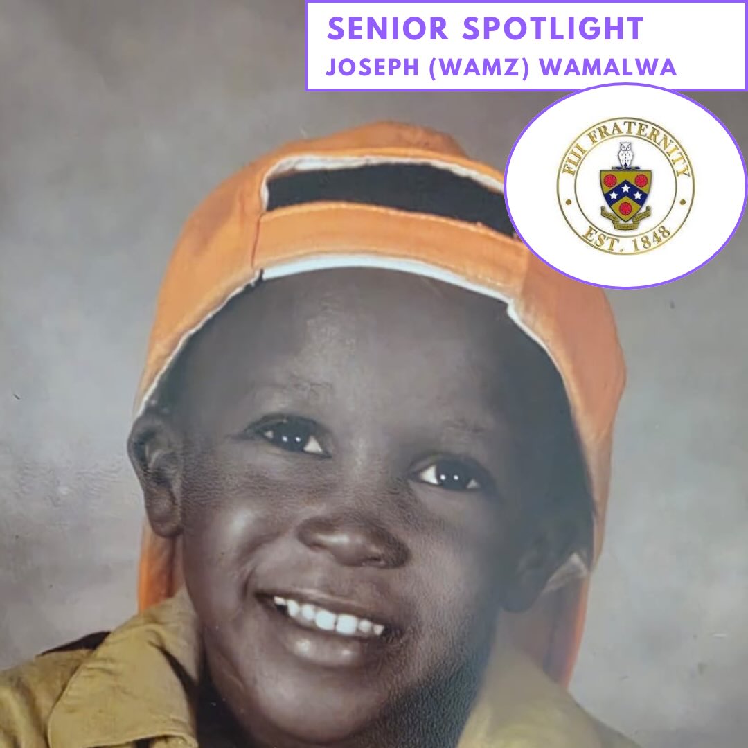 **SENIOR SPOTLIGHT**
Hometown: Nairobi, Kenya
Major: Finance
Plans after OWU: “I plan to get a job in finance hopefully on the west coast and get away from cold”
Favorite thing about FIJI: “My favorite thing about FIJI is my brothers both past and present, this house and this fraternity has turned into my family. I have loved everything that this fraternity has offered me and the lifelong memories and friendships it has brought me.”
Things he’ll miss about FIJI: “I will miss my brothers and everyday interactions that I have experienced over the last 4 years from late nights in the study room, spring break trips, and more”