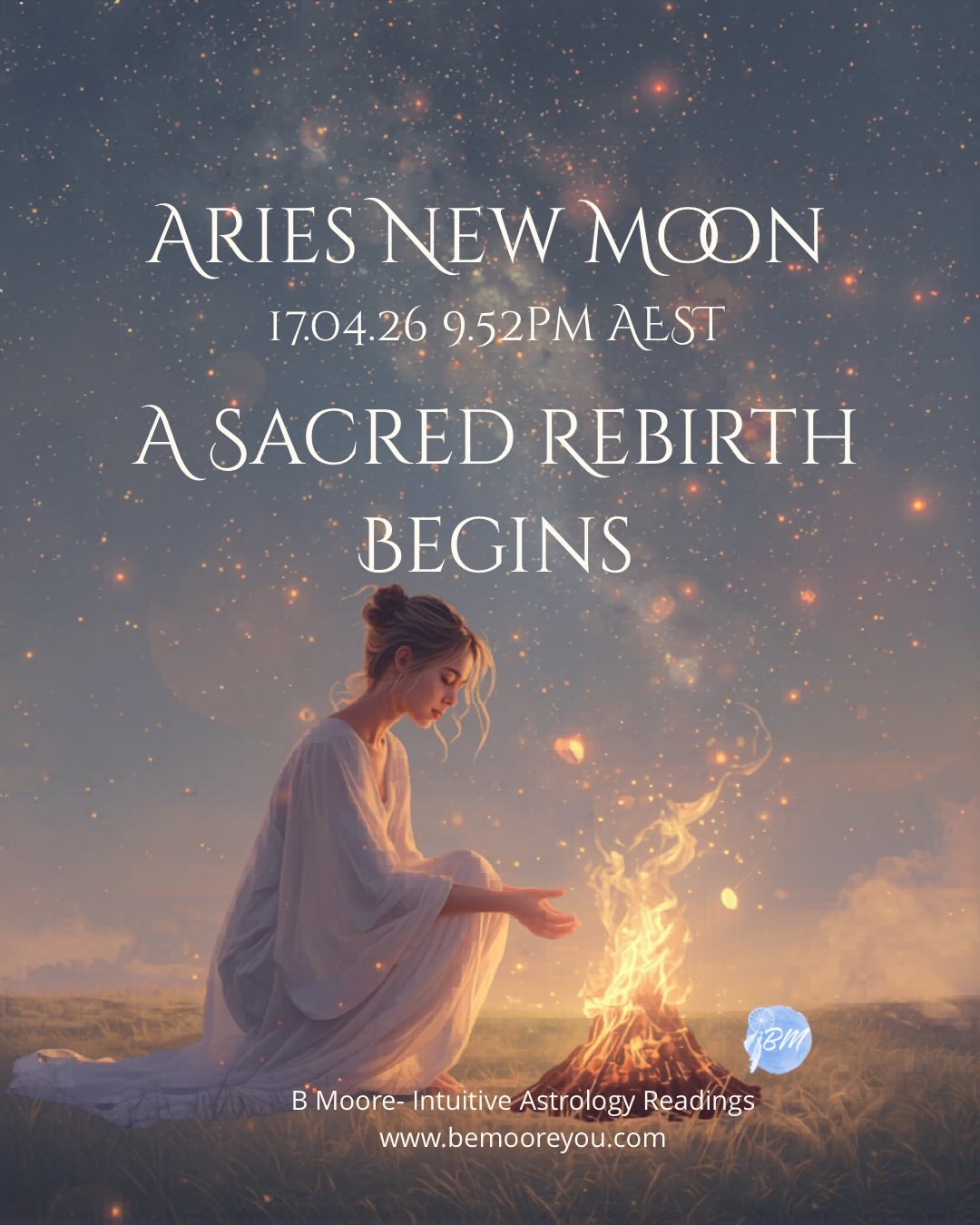 Hey Moon Lovers 🌙✨ Under the velvet sky, our beloved Moon disappears into the womb of darkness, whispering of beginnings yet to be born. This Aries New Moon arrives as a sacred ignition — a cosmic spark breathing life into the seeds of your becoming. She rises in the 4th house, the temple of home, roots, and the inner sanctuary. And here… she is not alone. Surrounded by a powerful council of planets all gathered in Aries, this is no ordinary New Moon — this is a portal of rebirth. A holy fire calling you inward to reclaim, to reimagine, to rebuild the home that lives within your soul. This is the moment to plant bold, soul-led intentions. To shed old skins and step courageously into who you are choosing to become. Feel the quiet pulse within… what is ready to rise? What truth is asking to be lived? Aries, the sacred initiatrix, moves through you now — fierce, radiant, and unapologetically alive. She is the warrioress and the creatrix, igniting your passion, sharpening your focus, and urging you to begin… even before you feel ready. With Chiron close, the healer walks beside her, reminding you that your wounds are not your weakness, but your doorway to wisdom. Saturn steadies your steps, Mars fuels your fire, Mercury whispers clarity, and Neptune weaves soul memory through it all — a divine orchestration guiding your transformation. Let this be a remembering. A returning. A reclamation of self. Honour how far you’ve journeyed to arrive here. Witness the quiet shifts within your identity, the subtle ways your soul has expanded. You are not who you once were — and this Moon invites you to embody that truth fully. Be intentional with your desires, beloved. The Universe is listening… attuned to your frequency, ready to move unseen forces in your favour. Speak your visions with reverence. Feel them as already alive within you. And if the fire feels too strong, too consuming… soften. Breathe. New Moon blessings to your sacred path 🌑✨#themoontheseerandtheoracle #newmoon @iam_healinggifts