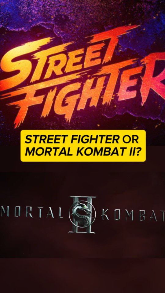 Street Fighter or Mortal Kombat II… who wins 2026? 🔥
Both dropping this year- what a time for fans of these classic fighting games.
I’ve got a lot of love for both, but STREET FIGHTER edges it for me 💪🏻
Which one are you backing?
#StreetFighter #MortalKombatII #MortalKombat #ActionMovies #FightingGames