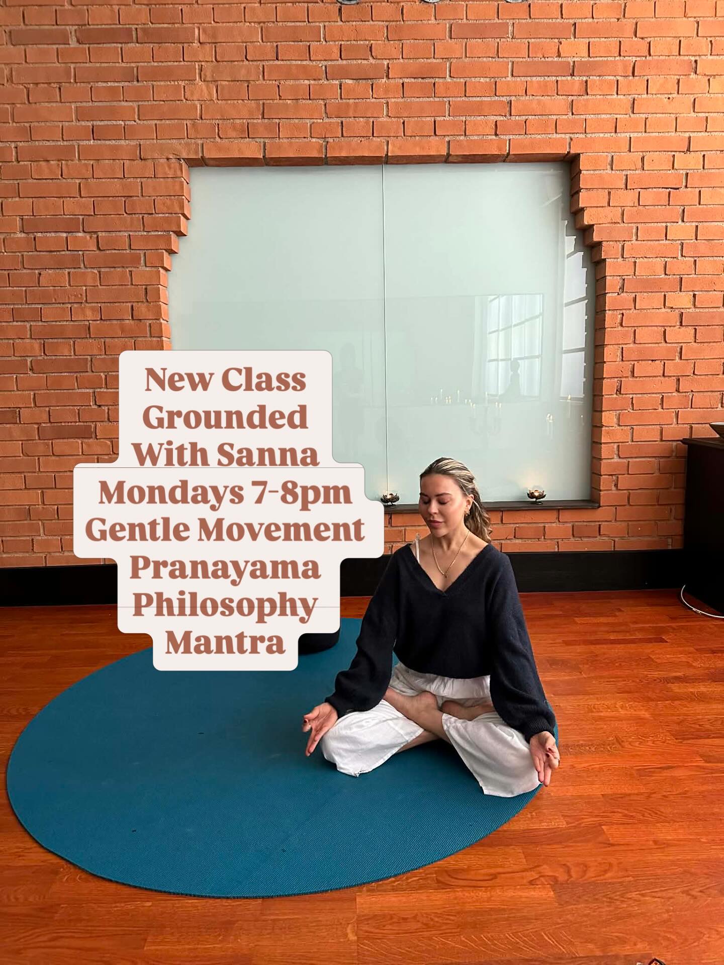 New Class | Mondays 7pm 🌿
GROUNDed with Sanna
A space to gently land…and reconnect with what’s underneath it all….Starting this Monday night.
Grounded is a slow, nourishing practice weaving together
✨ gentle movement
✨ restorative postures
✨ pranayama (breathwork)
✨ mantra + philosophy
Each class is designed to regulate your nervous system and anchor you back into your body, before opening into the deeper layers of yoga through simple, meaningful teachings you can carry into your everyday life.
This is not about doing more.
It’s about feeling more.
Sanna, our beautiful senior teacher has a deep love for the philosophy of yoga and a gift for sharing it in a way that feels accessible, embodied and real.
Mantra will be gently offered (you can join or repeat silently), and each class will follow a guiding theme to support reflection, presence, and inner listening.
Open to all levels, whether you’re new or years into your practice, this space will meet you where you are 🤍
Come feel grounded.
$27 drop in
All passes & memberships welcome
Book via link in bio
#perthyoga #perthyogacommunity #perthyogateacher #perthyogastudio