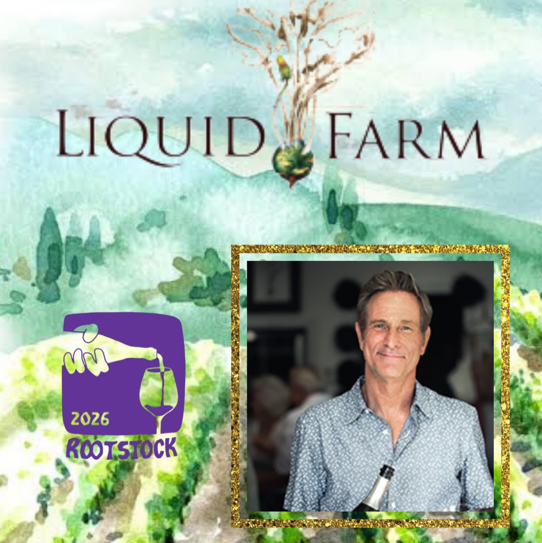 New to the Rootstock Route (and we’re kinda geeking out about it) - Jeff Nelson and his “Old World Style, California Cool” wines from Liquid Farm. We’re excited for Jeff to bring his wines on our tour, and we can’t wait for you to taste what’s coming out of California!
@liquidfarm