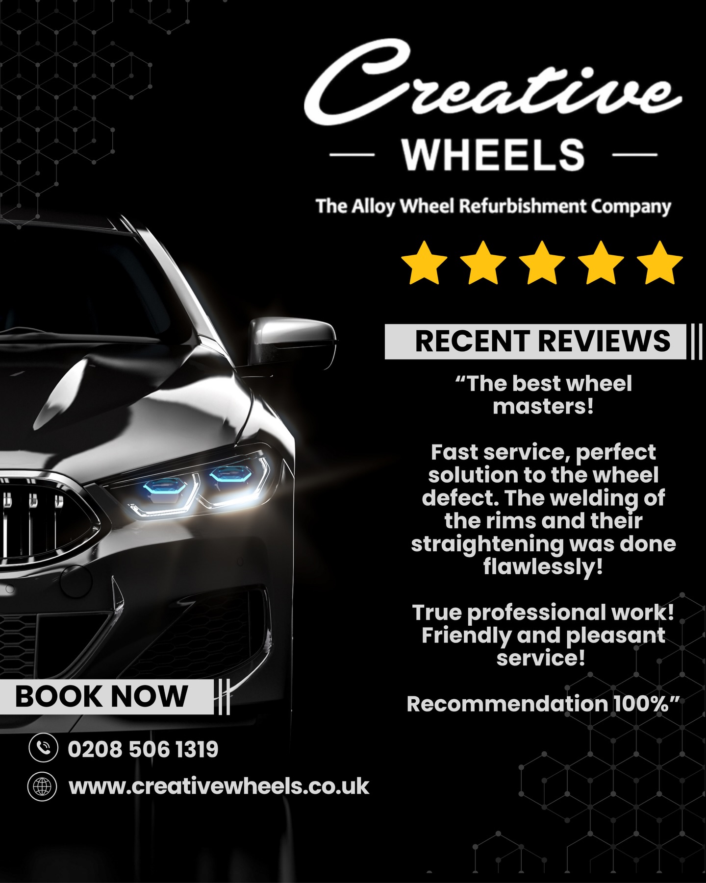 Thank you for our recent 5 star reviews! Check us out on Google 🤳🏽