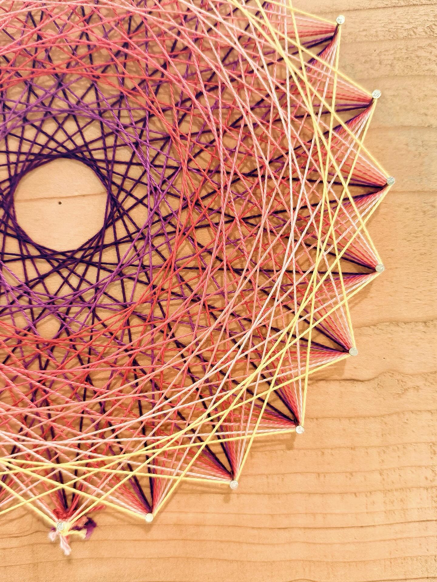📐✨Sixth graders created geometric string art based on the 24-division of circle as an artistic extension of what they learned in their Geometry Block.✨
Photo credit: Adel K.
#ECS #eastsidecommunityschool #waldorf #geometry #mathart