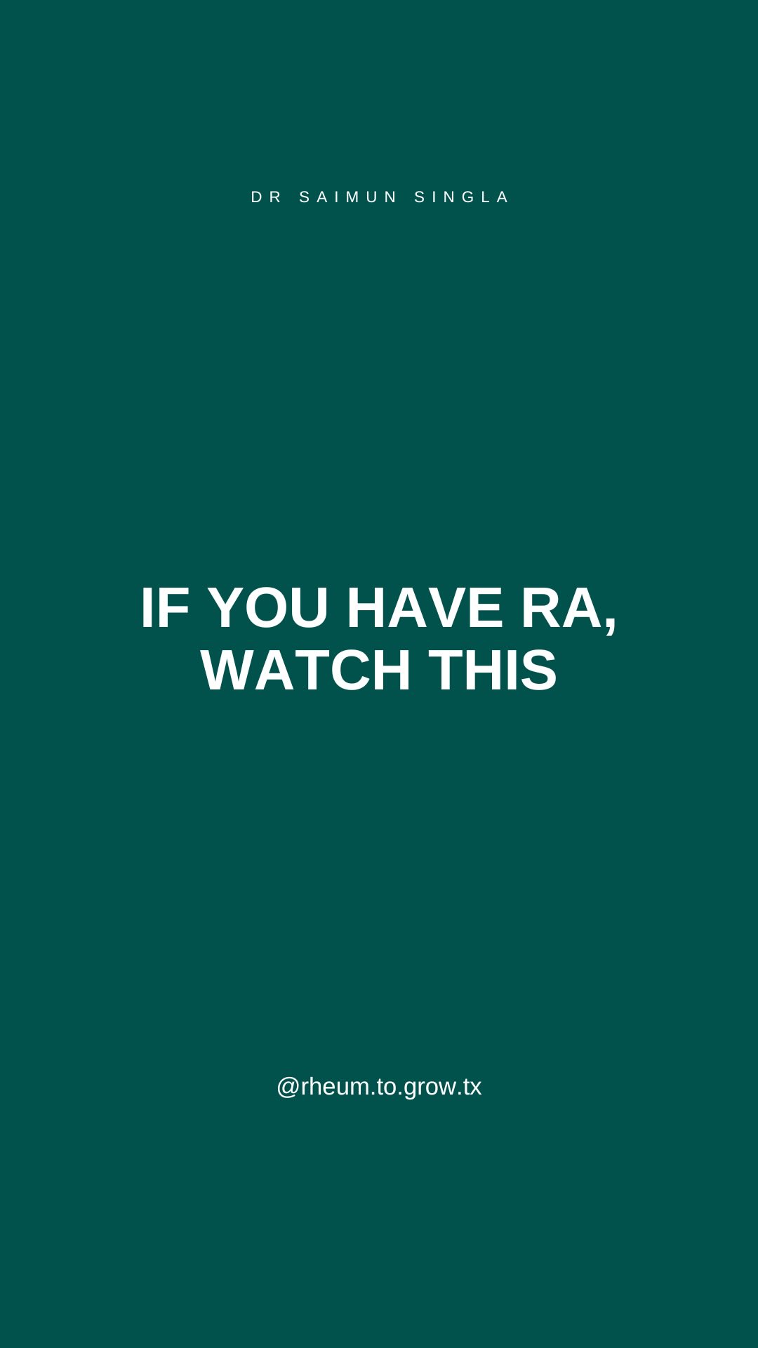 If you have rheumatoid arthritis or another autoimmune condition and feel like your care hasn’t fully worked, you’re not alone.
Autoimmune disease is not one-size-fits-all.
RA and autoimmune diseases can vary widely from person to person, yet care is often standardized in ways that don’t reflect that variability.
That’s why individualized RA care matters.
A personalized approach considers:
How symptoms show up in your body
Your disease pattern and response to treatment
Lifestyle, stress, and daily function
What “feeling better” actually means to you
💡 Reframing the care model isn’t about rejecting conventional treatment, it’s about making care more precise, intentional, and patient-centered.
If you’re ready to explore a personalized approach to autoimmune care, you can book a free 15-min discovery call with Dr. Singla here:
👉 https://www.rheumtogrowtx.com/book-now.