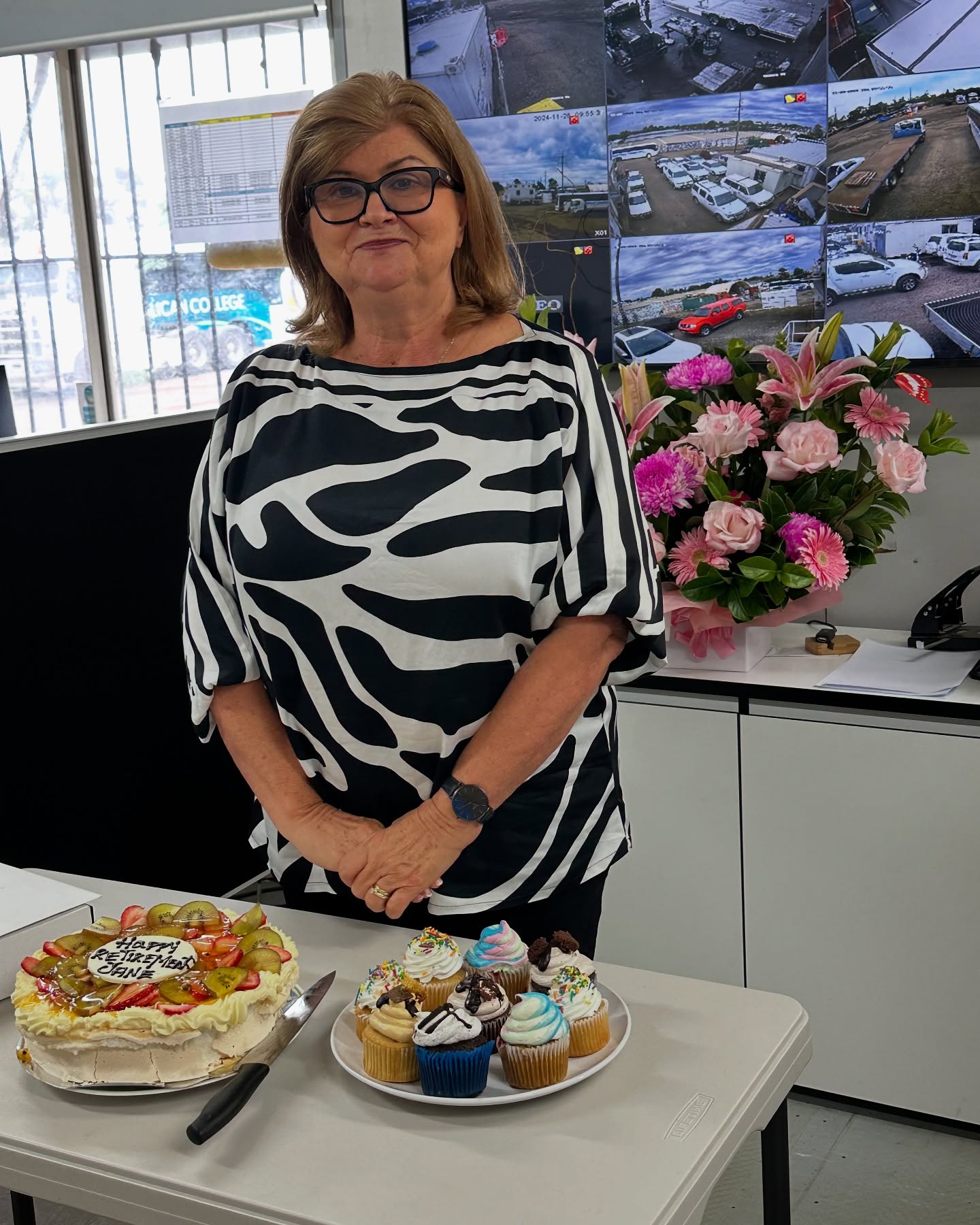 “Yesterday, we bid a heartfelt farewell to Jane Vuckovic, who has retired after 35 years of distinguished service at Reach Crane Trucks. Jane’s dedication, professionalism, and commitment have been instrumental to our success. We wish her all the best in this new chapter of her life and thank her for an incredible legacy that will always be remembered. Thank you, Jane!