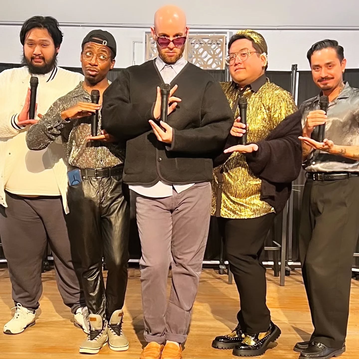 In a neighborhood full of secrets, which member of the cast is most likely to be the one hiding them? 🤫
The guys are serving Desperate Housewives suburban chic for #WaybackWednesday, but any altar-cations are strictly for the stage!
Altar Boyz will run May 2-16th for just 5 performances. See the link in our bio to buy tickets or to learn more.