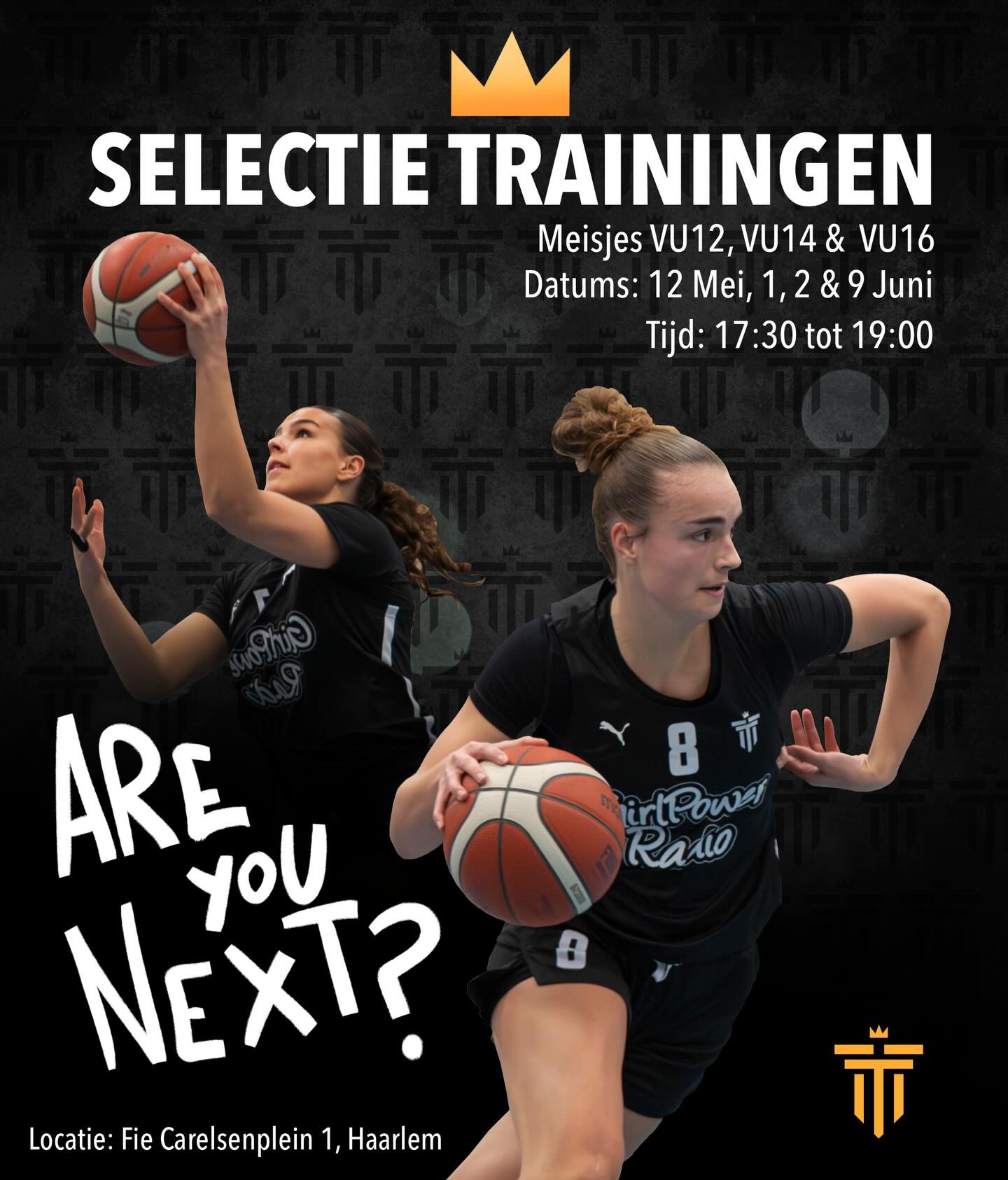 TRY OUTS🖤🤍
Ladies‼️This is your moment! 🔥Step on the court and earn your spot.
CHECK THE FLYER FOR MORE INFO🔥
SEE YOU THERE!
#onefamily