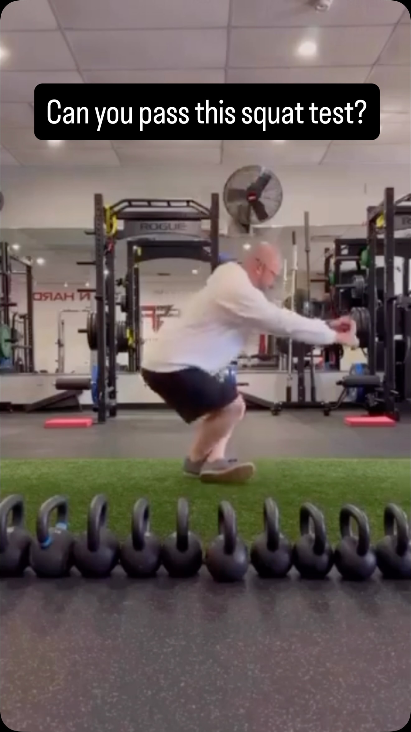 š CAN YOU PASS THE SQUAT TESTāļø
Give a šbelow if you can do this ā
FOLLOW US @steelfitnessct (It really does help us as a small business grow ā¤ļøšŖ)