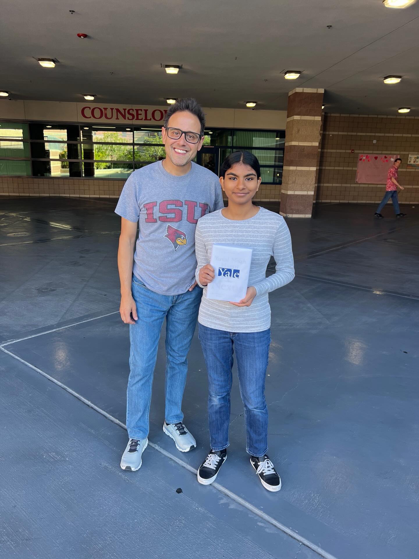 Congrats to CHS junior Sahana Jeyapandian on receiving the prestigious Yale Book Award.
