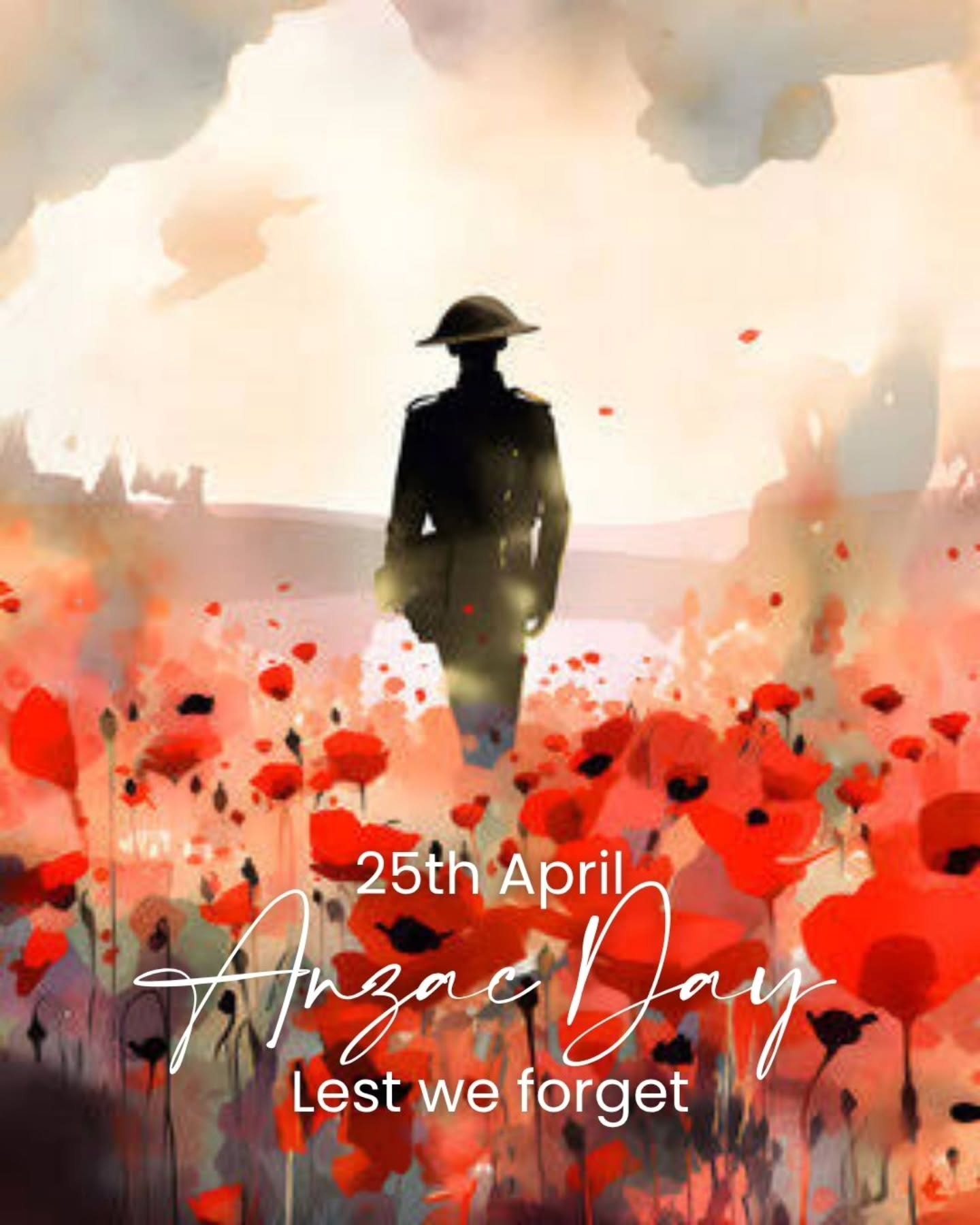 Lest We Forget
Honouring the courage, sacrifice, and resilience of our Anzacs.
Today, we pause, reflect, and remember those who served and those who still do.
#anzacday #lestweforget #honourthebrave #rememberthefallen #helpyoucope