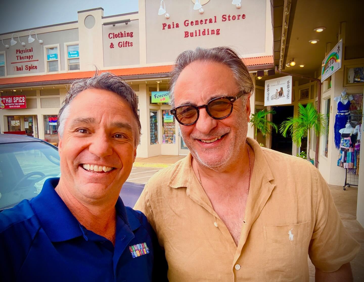 I love Andy Garcia. Now I like him even more. After I went to a meeting about bringing our Casino to an upcoming event, I saw him in Paia. He saw my truck with playing cards all over it and asked, “I’m assuming you live here?” I told him I was a Professional Magician and he smiled that same kinda way he did in Ocean’s Eleven when he played a Casino Owner.