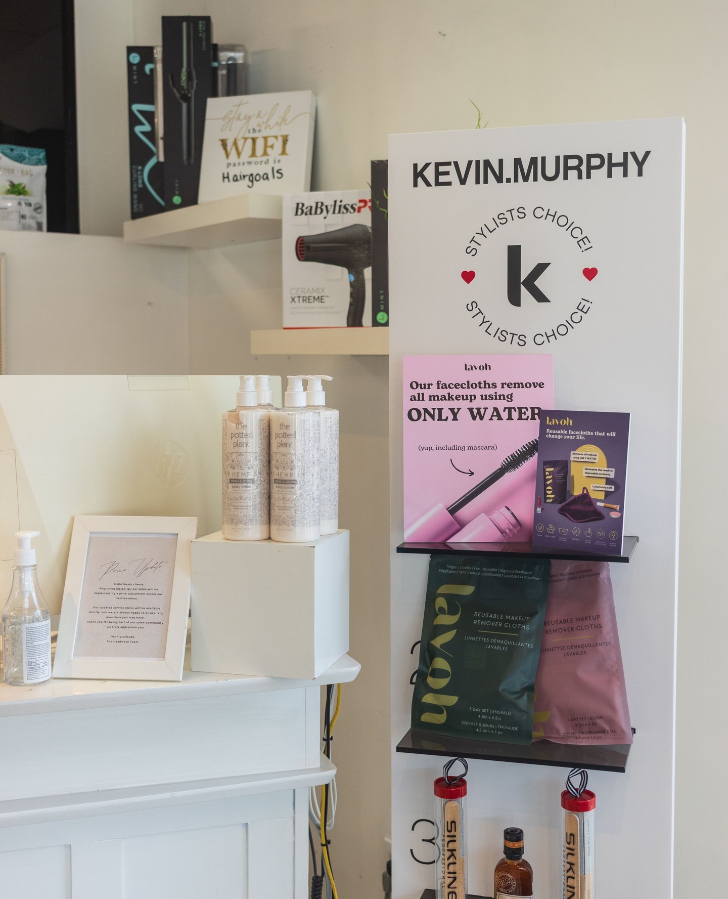 A little something for every part of your routine āØļøā
ā
From haircare to self-care, our shelves are filled with products we truly believe in. Stop by the salon and take a look!ā
ā
We š¤ Hairā
ā
#BurnabyBC #BurnabyHairSalon #Burnaby #VancouverHairSalon #HairInspo #HairStylists #Joico #KevinMurphy #HairExtensions #BrentwoodMall #TheAmazingBrentwood #BrentwoodBurnaby #selflove #selfcare
