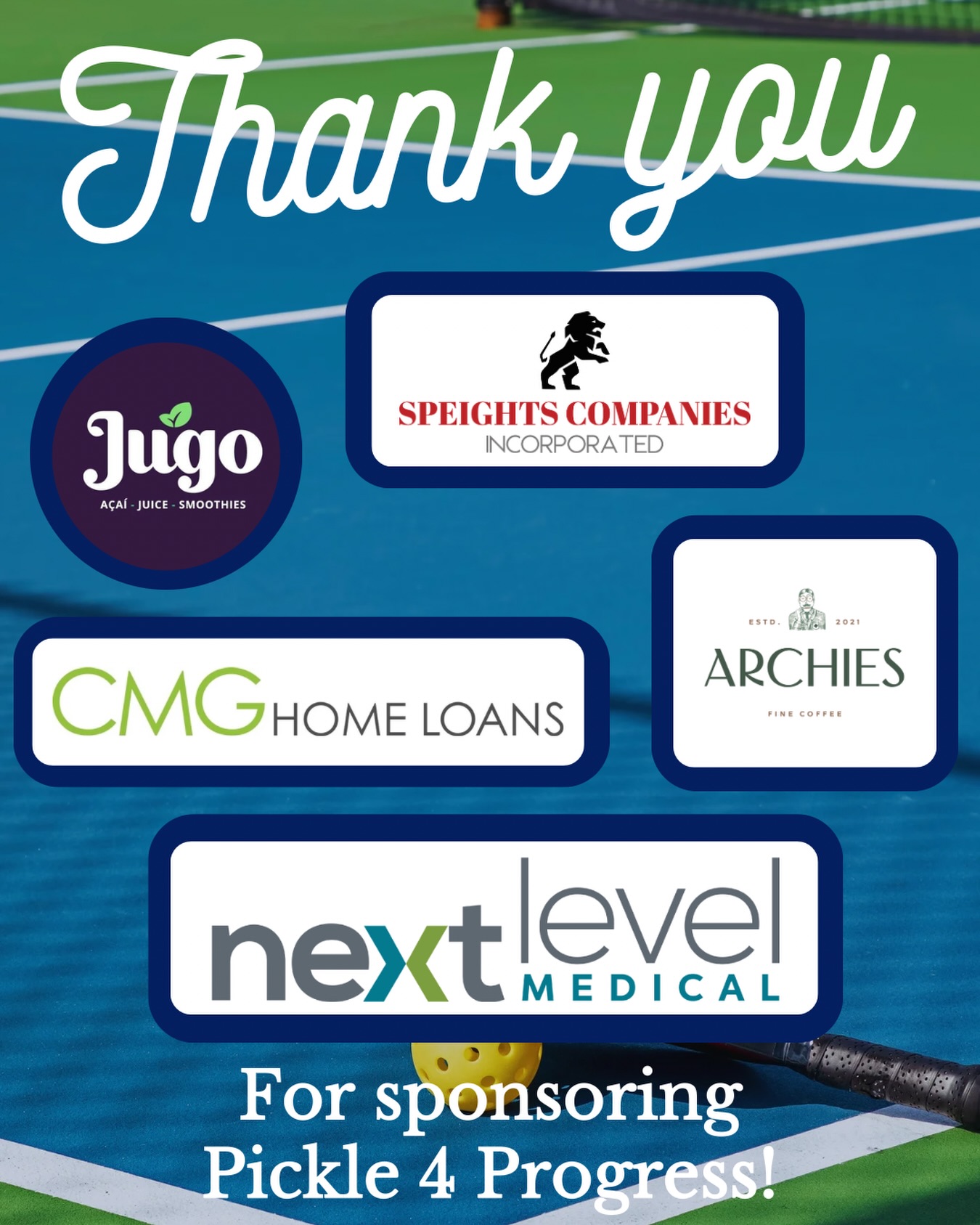 Huge thank you to our lovely sponsors of the Pickle 4 Progress Tournament! ✏️🏓🥒
With your support, we were able to gross over $7,000 to support local students, teachers, and schools in the Bexar County area. Thank you for your generosity, support, and unwavering commitment to our nonprofit and community. 💛
#pencilsforprogress #sponsors #pickleball #fundraiser #sanantonio