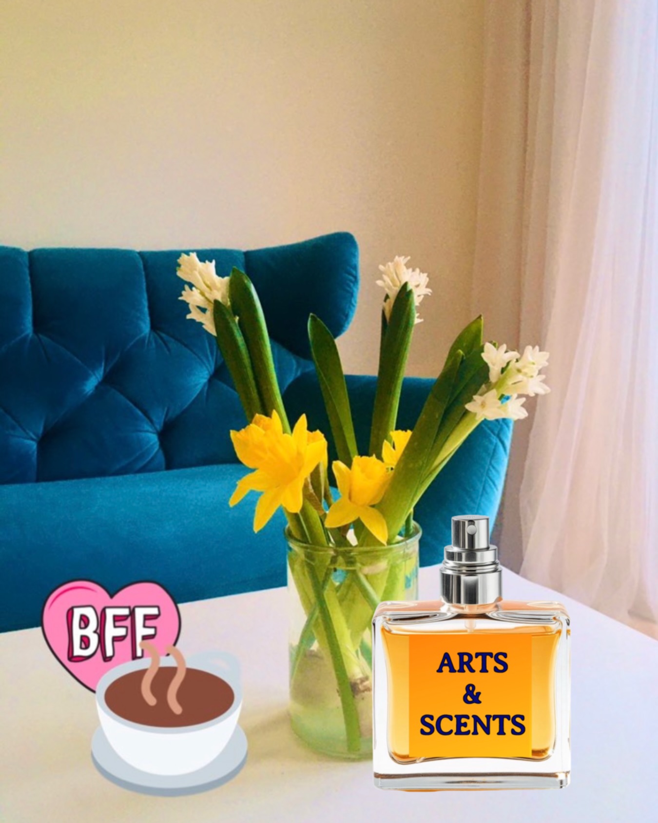 #bbf coffee Moment for #coffeelovers ❣️Coffee sun + scented spring air ☀️🌿☕ let this breeze fill your Morning and make it just Special. Is coffee your best friend at early hour? Confessing 🙌 Yes
Introducing: Spring Café Bloom: sparkling bergamot & grapefruit, juicy pear, a bouquet of hyacinth, narcissus & jasmine, settling into a cozy base of coffee absolute, vanilla-tonka warmth, and soft sandalwood musks.
Fresh like morning light, comforting like the first sip.
#artsscents#scentoftheday #fragrance