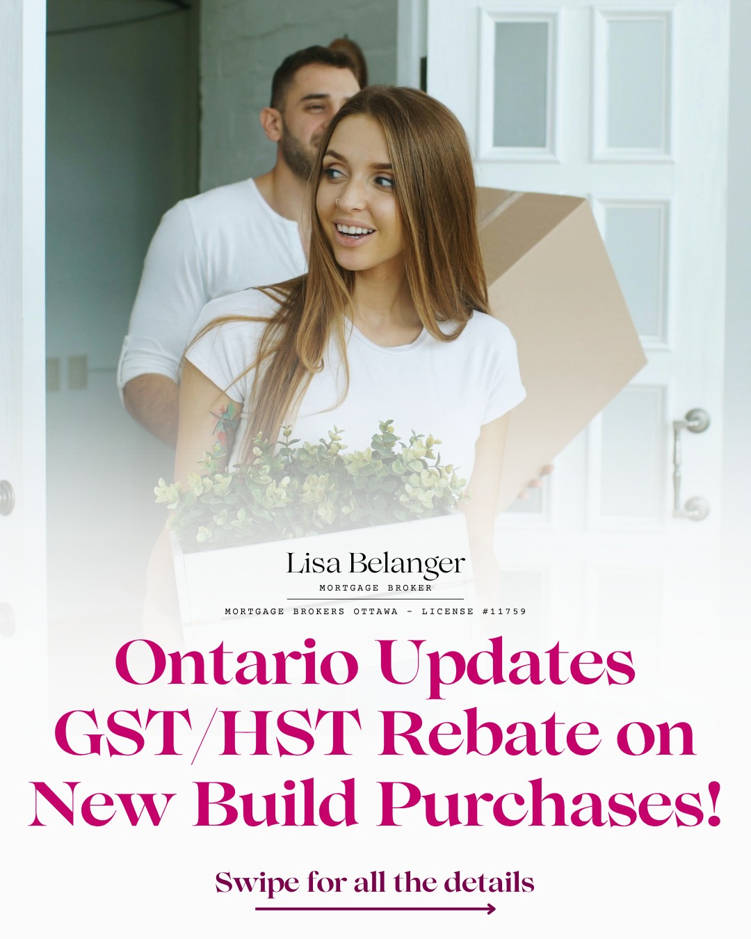 🏡 Big update for homebuyers in Canada
The GST/HST new‑housing rebate has been expanded, meaning more buyers now qualify — not just first‑time buyers.
If you’re purchasing a newly built home, this could mean significant tax savings at closing.
#mortgagebroker #mortgage #realestate #ottawa #tips