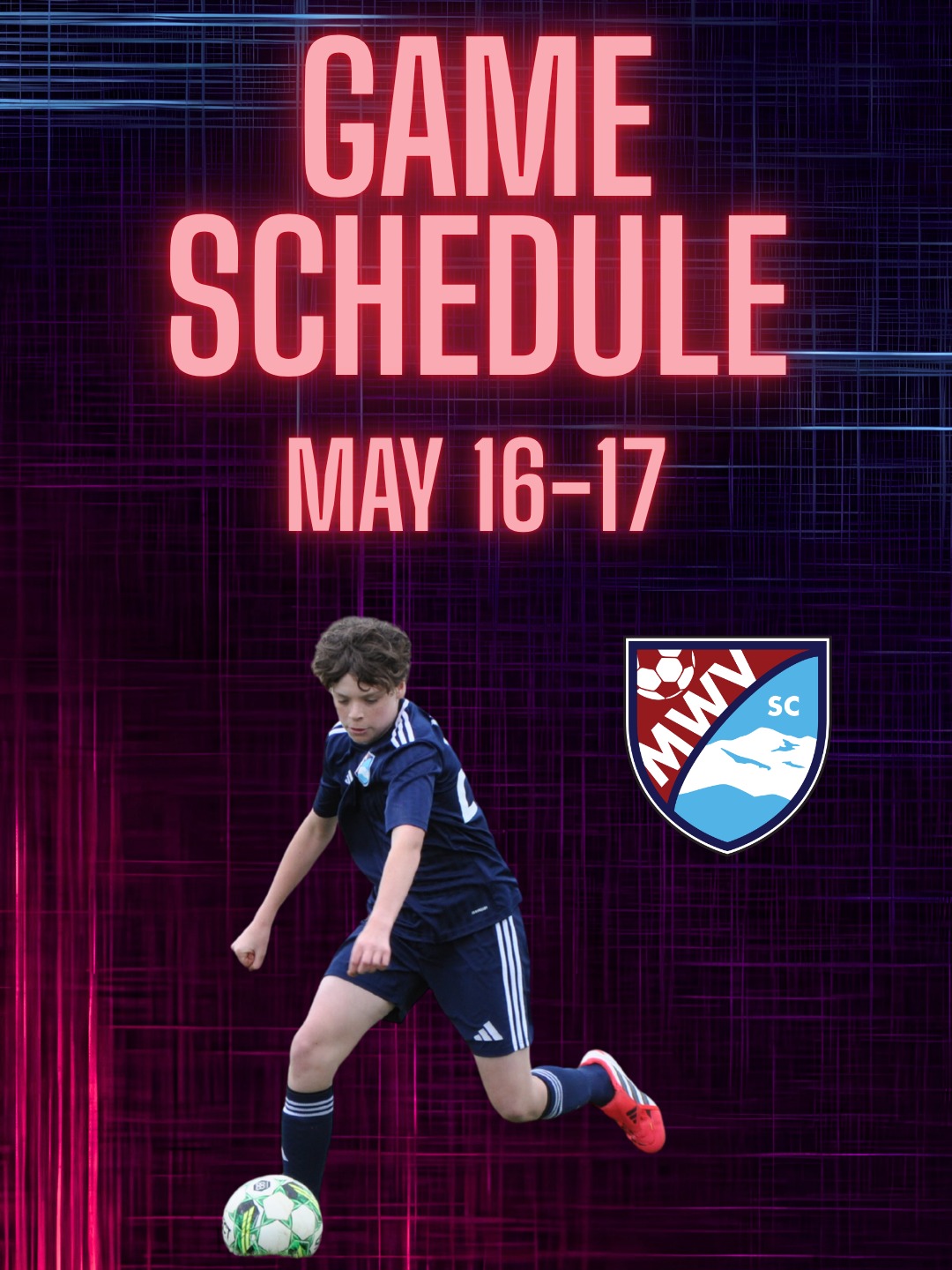 Another fantastic weekend of soccer!!!! Lots (and lots) of games this weekend - come out and watch us on the pitch!
#OnThePitch #YouthSoccer #Fun #mwvsc
