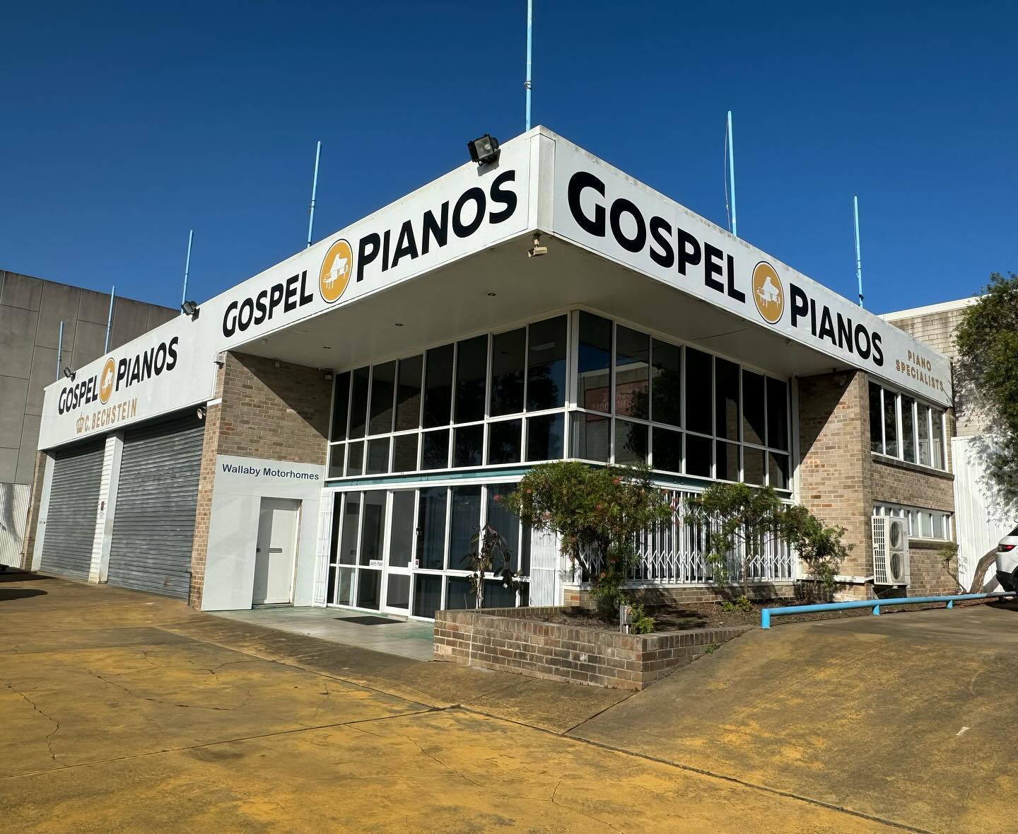 Gospel Piano’s, Australia’s leading piano store!
Proudly designed, printed, and installed by Gorilla Signs.