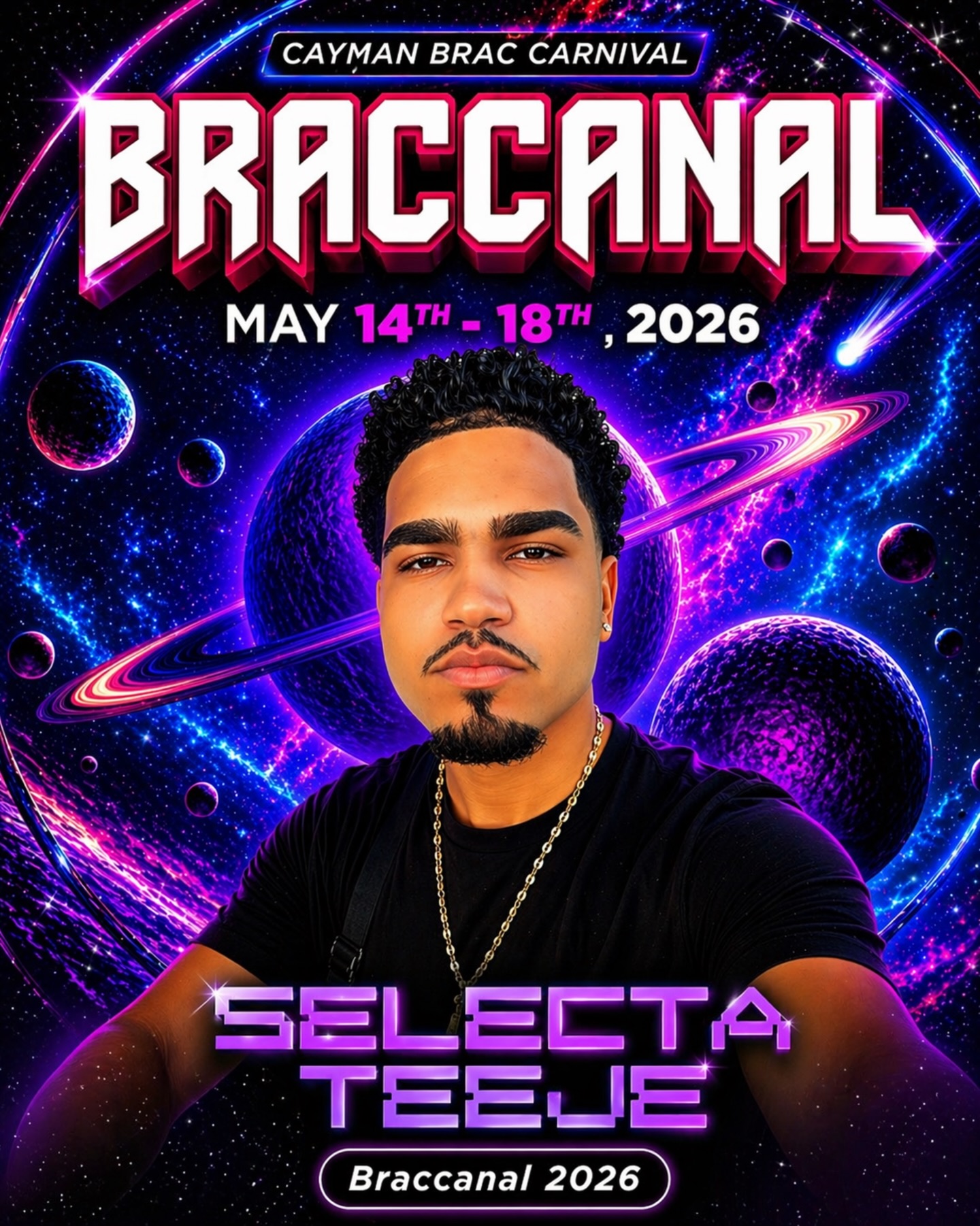 Feel the energy. Embrace the vibe. 🚀✨
Get ready for an intergalactic experience with @selectateeje bringing pure vibes and unforgettable moments 🎶💫
This isn’t just a party… it