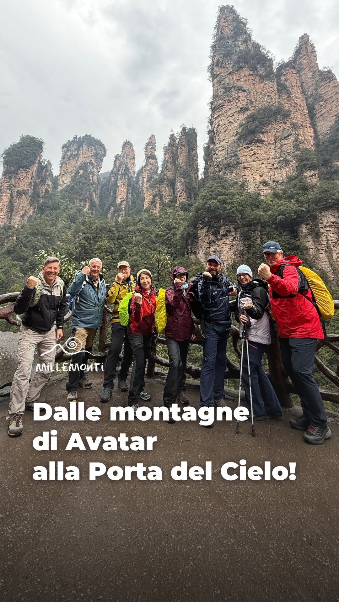 🇨🇳 #CINA: Dalle montagne di Avatar alla Porta del Cielo!
👉 Stay Tuned : il racconto di questo incredibile viaggio continua!
#millemonti #trekking #viaggiodigruppo #Zhangjiajie
@sportlandweb_ @kayland_official @rockexperienceofficial @guidealpinelombardia @guidealpine_italiane