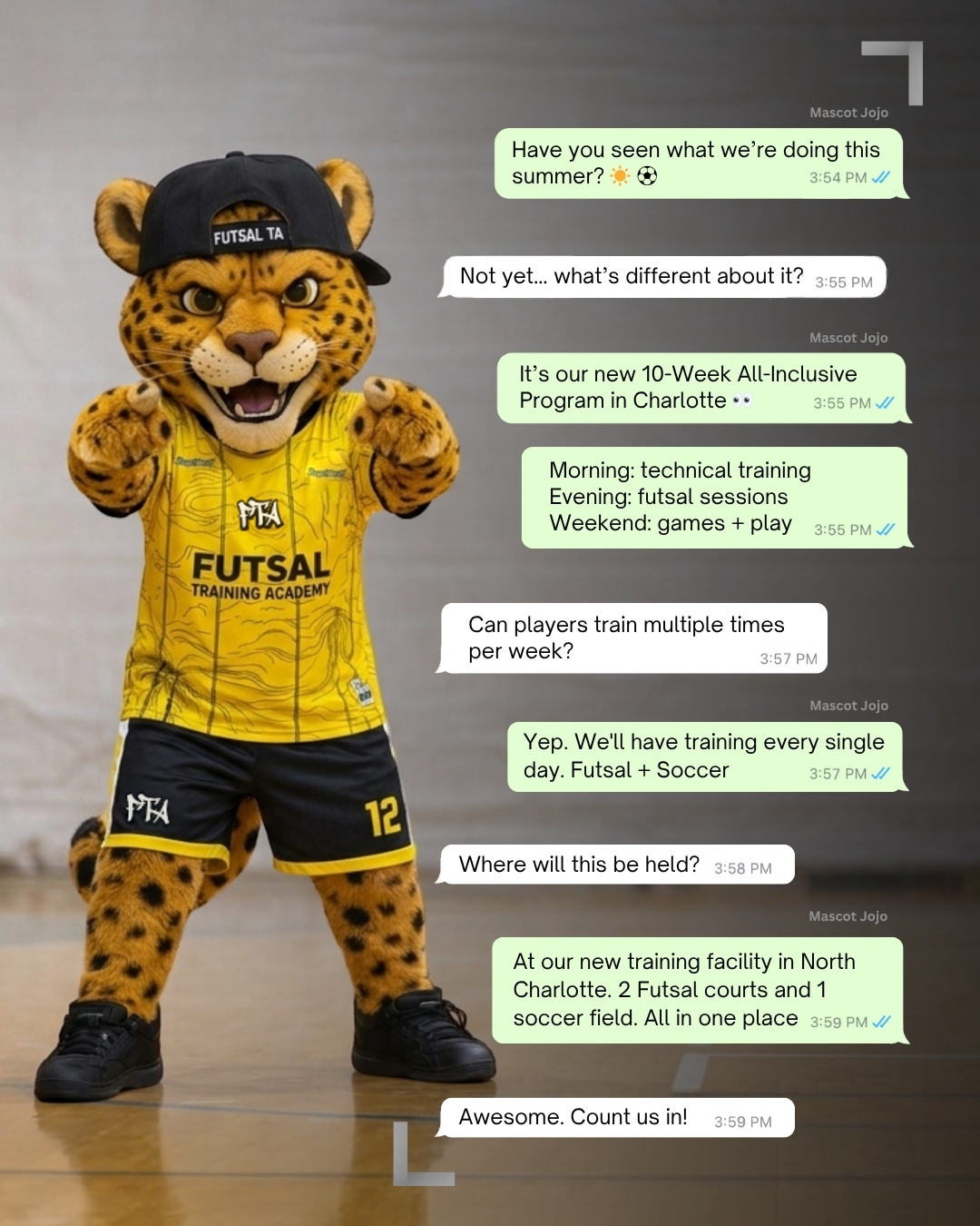 There’s a reason some players come back after the summer… different.
Faster decisions.
More confidence.
More control under pressure.
It’s not random. It’s the environment they train in.
This summer, we’re opening something different in Charlotte:
A 10-week all-inclusive development program
→ Morning technical training
→ Evening futsal sessions
→ Weekend games & play
→ Futsal + Soccer, every single week
While most players slow down during the summer…
some are using it to separate.
And once the season starts, the difference is obvious.
Families are already starting to look into it - not because it’s hype, but because of how much development is packed into one program.
If you’re planning your player’s summer, this is worth seeing.
Visit our summer page to learn more and join the waitlist. Spots will be limited.
Click the link in our bio!!