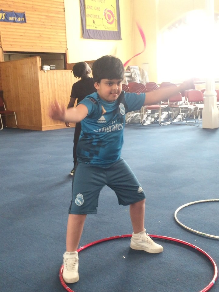 Today we had a visit from Circus instructor Heidi who taught our young people different types of circus skills.