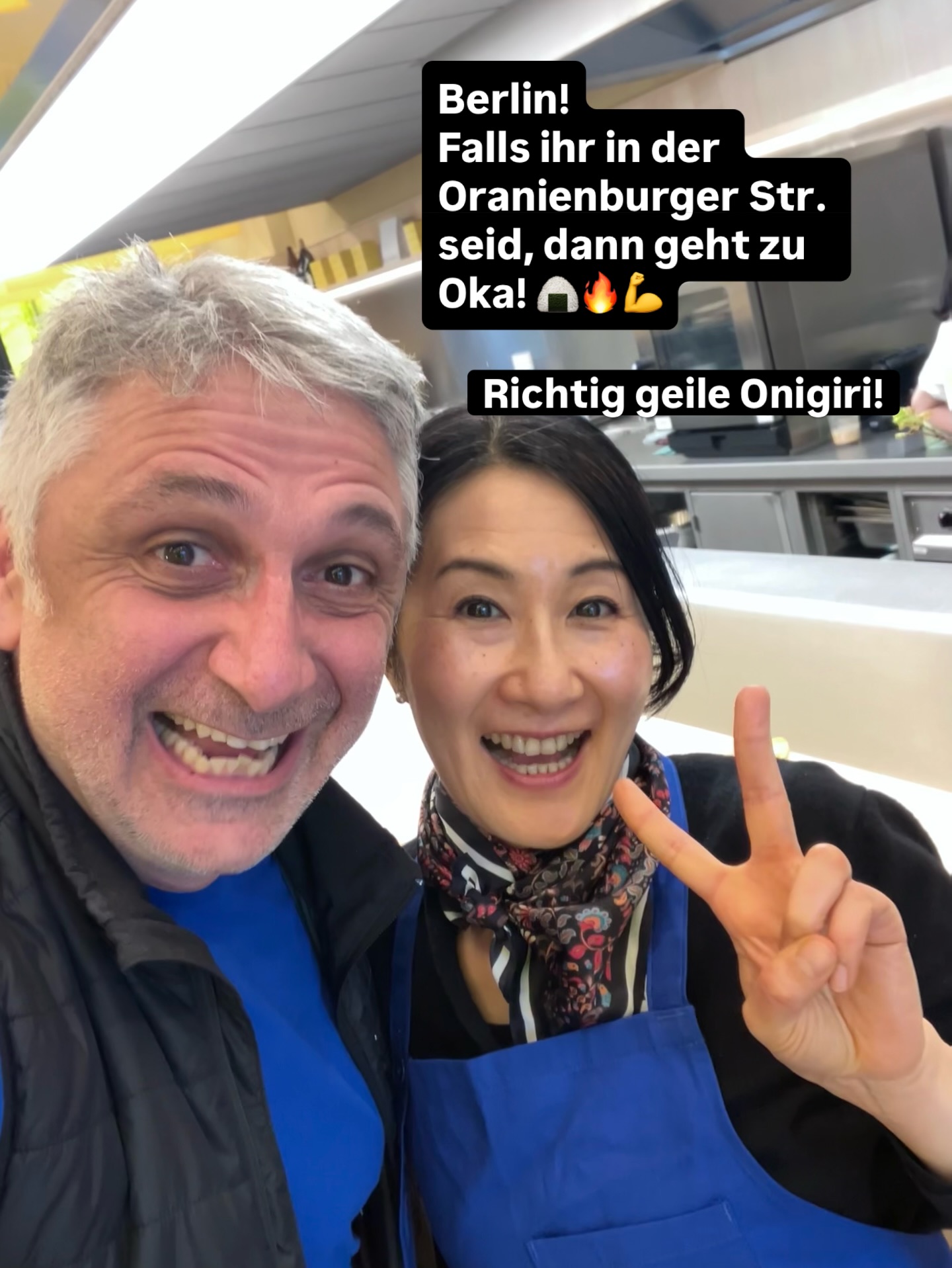 @kaoru_iriyama hat mit dem @oka.onigiri in der Oranienburger Straße 72 einen richtig tollen Ort geschaffen, der frische Onigiri 🍙 in einer fantastischen Qualität anbietet. Probiert es am besten selber aus!