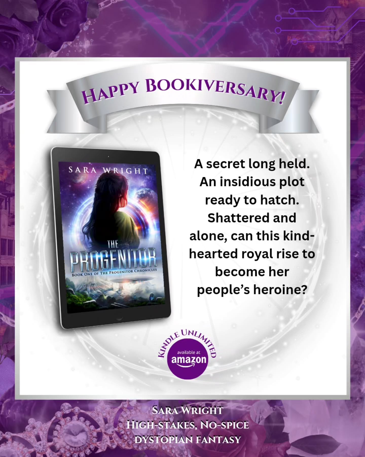 🎊 This mythological sci-fi fantasy adventure is what started me down the path of my author career.
The story started off as just a picture in my mind of a dense forest and a young woman with incredible powers destined to protect it from those who would destroy it for its resources. The story grew and it eventually expanded the barrier of time and space, which was kind of cool to write.
But Xendara will forever be a precious character to me because she started my author journey. Her grief over her lost family members was my grief too. She healed me in ways that only a character with the ability to manipulate the very atoms of our existence could heal someone.
And so this week I celebrate this four book collection, because without The Progenitor Chronicles I wouldn't have connected with all of you.
Is there a story (book/movie/show) that changed your life? Tell me below.
#Sarawrightbooks #cleanfantasy #scififantasybooks #YoungAdultFantasy #nospicebooks