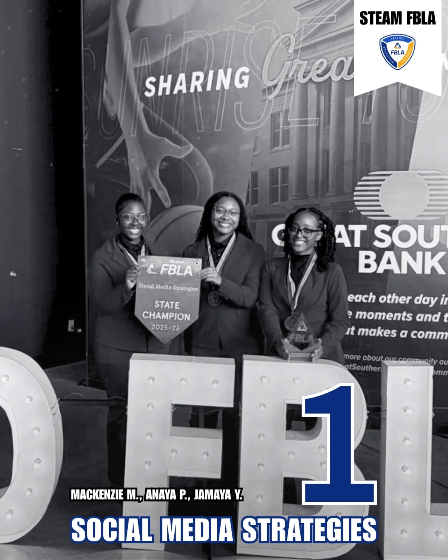 STATE AWARDS 🏅🏆
This year, we had a massive increase in national qualifiers from 3 to 12!
Congratulations to our STEAM state qualifiers, finalists, and national qualifiers! 🎉
-
-
@mofbla #moslc26 #state #awards #fbla #steamfbla