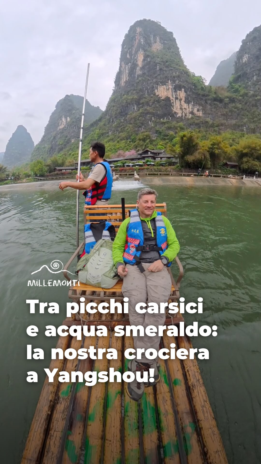 🇨🇳 #CINA: Tra picchi carsici e acqua smeraldo: la nostra crociera a #Yangshou!
👉 Stay Tuned : il racconto di questo incredibile viaggio continua!
#millemonti #trekking #viaggiodigruppo
@sportlandweb_ @kayland_official @rockexperienceofficial @guidealpinelombardia @guidealpine_italiane
