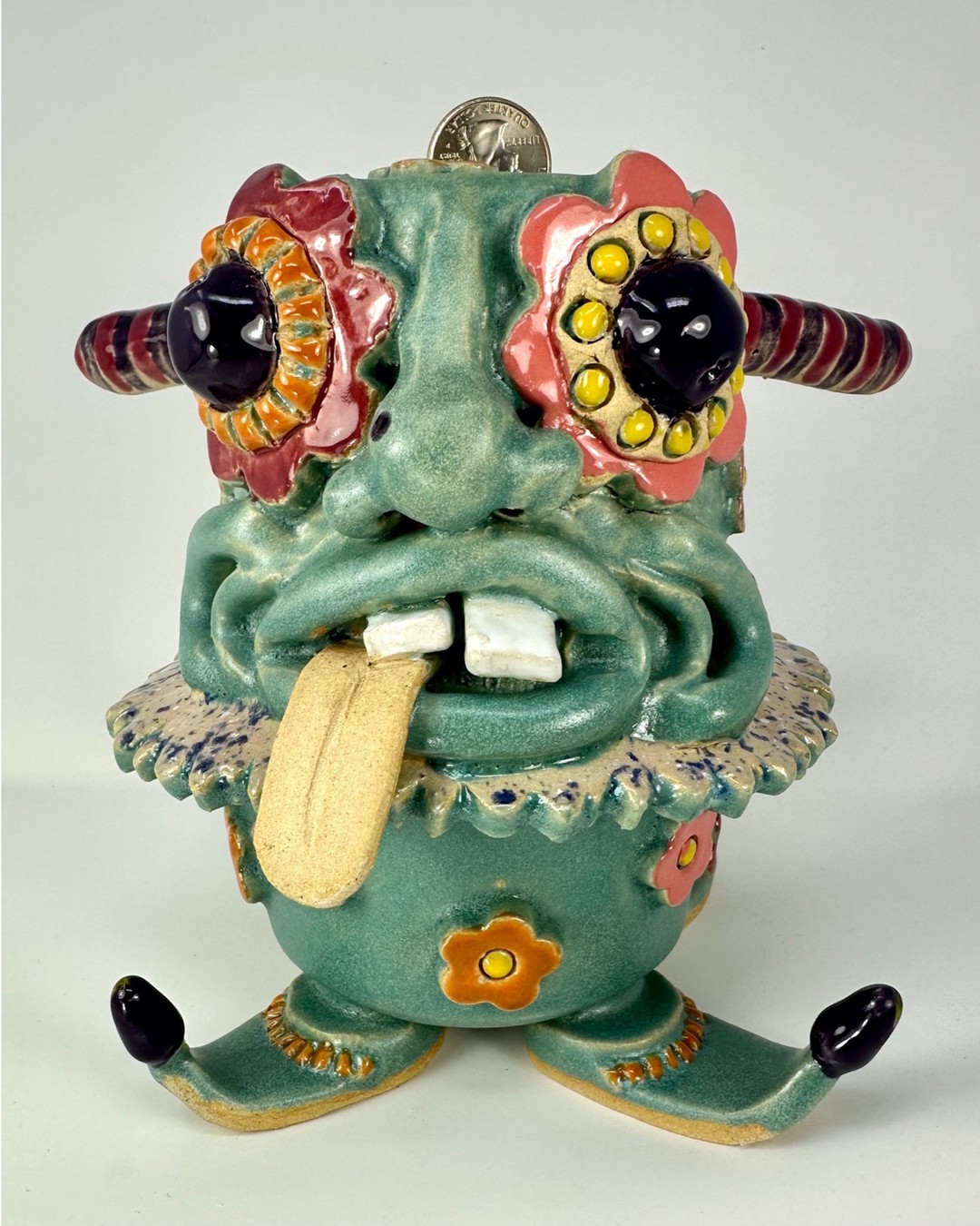 Join us for Bumblebead Studio's Monster Trunk Show on April 24 & 25! All monsters will be 10% off for 2 days only! Meet the artist - Beth Wenger Johnstone on Saturday, 10-3pm 🌈 @bumblebeadstudio