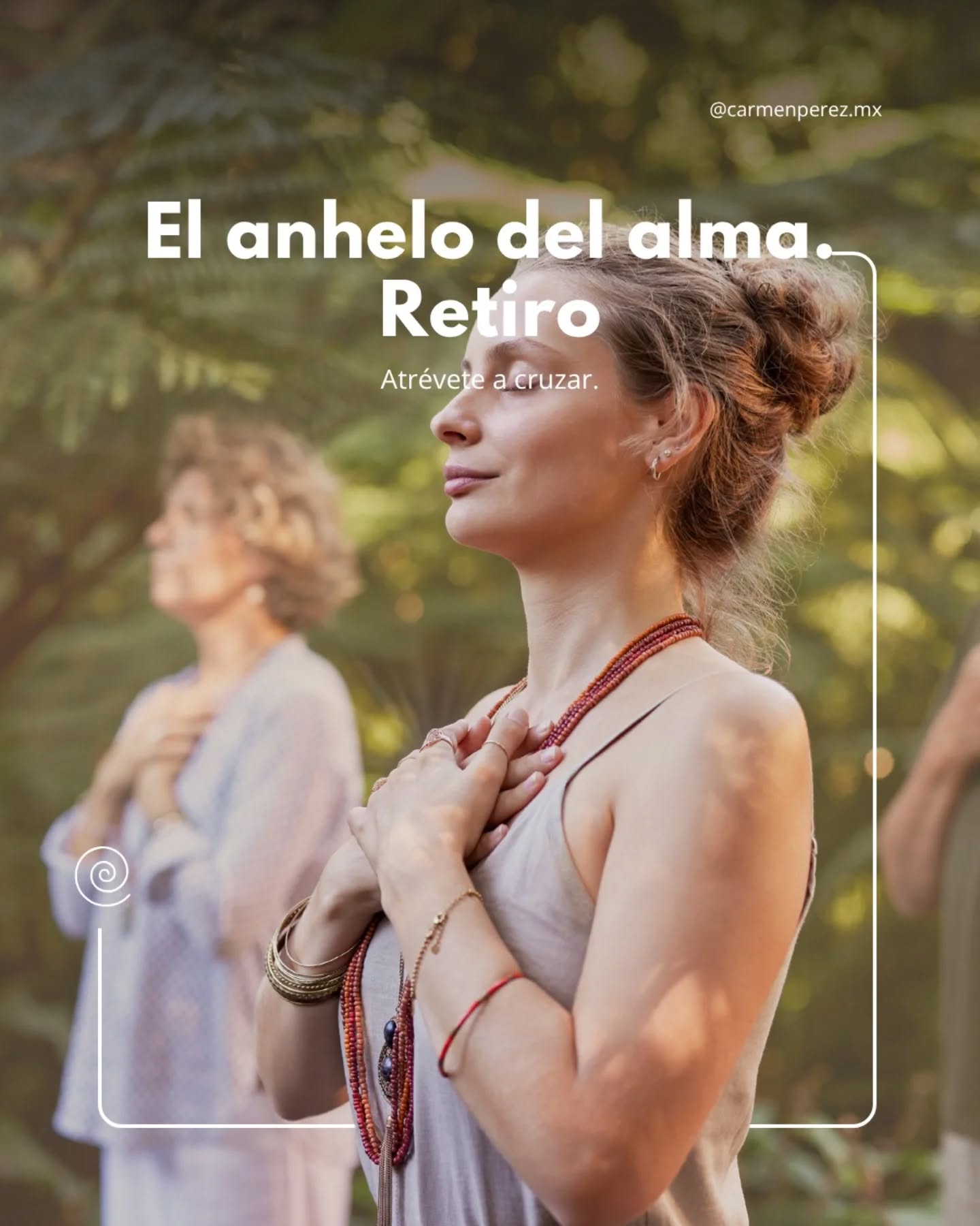 Este no es un espacio para “mejorarte”.
Es una invitación a soltar lo que no eres…
y reconocer lo que ya vive en ti.
A mirar tu historia con otros ojos.
A permitir el encuentro entre lo que anhelas
y lo que puede sostener ese anhelo.
A recordar quién eres
cuando dejas de reaccionar
y comienzas a habitarte.
Un proceso profundo, acompañado,
para hombres y mujeres que sienten que es momento de cruzar.
📍 29–31 mayo 2026
📍 Malinalco, México @yolitia_wellness
Escríbeme si quieres más información.
#ProcesoInterior #TransformaciónFemenina #RetiroParaMujeres #ConcienciaProfunda #MujerQueSabe