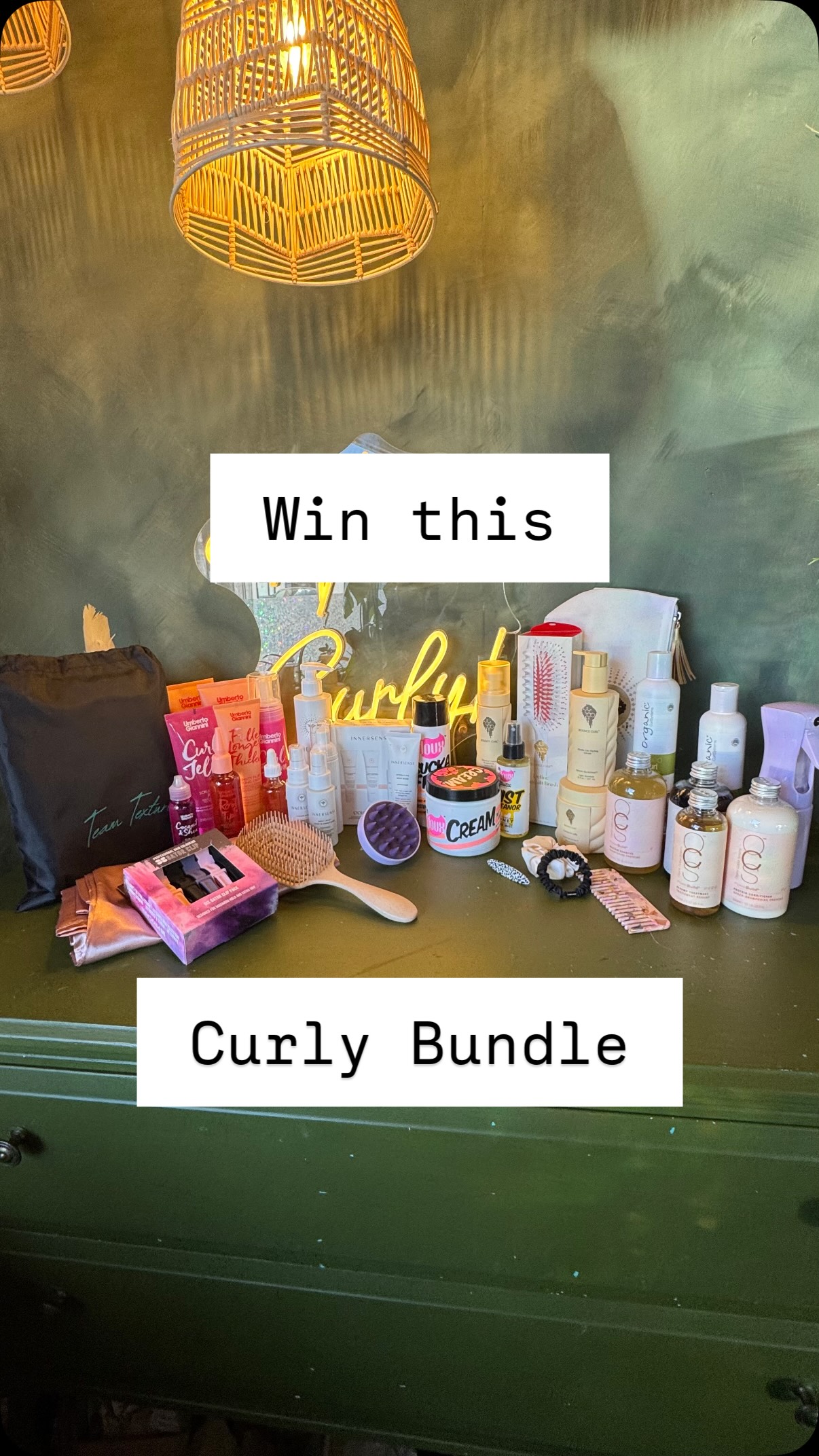 *COMPETITION TIME*
Fancy bagging yourself the BEST curly prize on the internet right now?!
I have the absolute privilege to bring together some of my favourite brands right now, good for WAVES, CURLS & TIGHT CURLS!
@organiccoloursystemsofficial @bouncecurl @umbertogiannini @team.texture @innersenseorganicbeauty @ilovethedoux
PLUS - satin pillowcase, detangling brush, section clips, head massager and accessories!
I only promote products that work and I’m totally jealous for that one lucky person who gets to take them all!
TO ENTER -
• FOLLOW us
• LIKE this post
• SAVE this post
• TAG a curly buddy (unlimited entries)
• SHARE this post
Rules-
Winner will be drawn on Friday 22nd May 6pm and announced on my stories
Prize will be sent via Royal Mail tracked
There will be one lucky winner
Winner will be contacted to claim prize
Each tag = 1 entry
Unlimited tags allowed
If the winner hasn’t followed the steps above a re-draw will happen.
Instagram & Facebook only
GOOD LUCK! 🤞