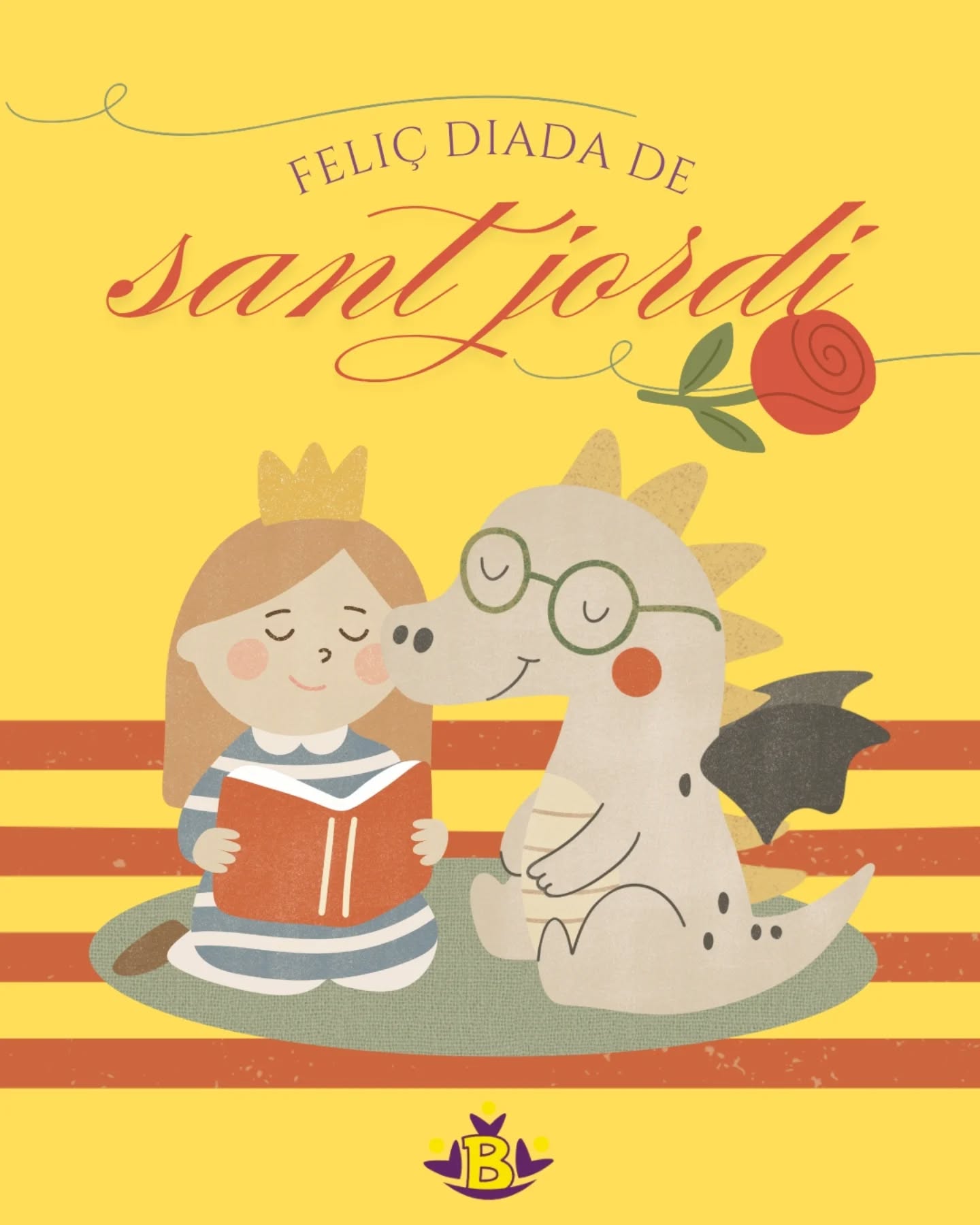 🌹📚✨FELIÇ DIADA DE SANT JORDI ✨📚🌹
#escolabalmesmataró #somequipsomfamília #escolainfantil #escolaprimària #escolaconcertada