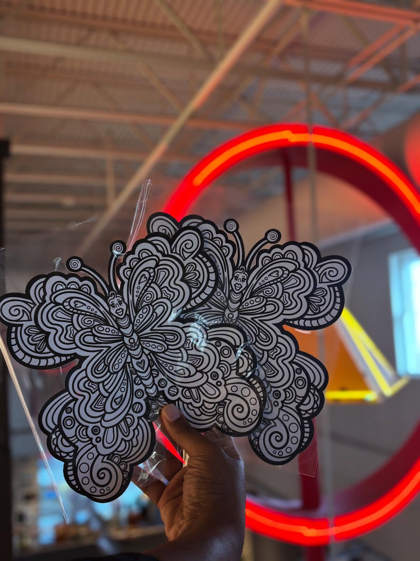 Flutter to @wichitacityarts to grab these new pieces by @getyacoloron and to view “The Work of Art: Two Years of Artists’ Stories from @shoutwichita !
The show opens TODAY- May 31st, 2026!
Trust me- you want to see this ! 🦋
Congrats again to The Shout! #community #connection #creativity #summervibes #art