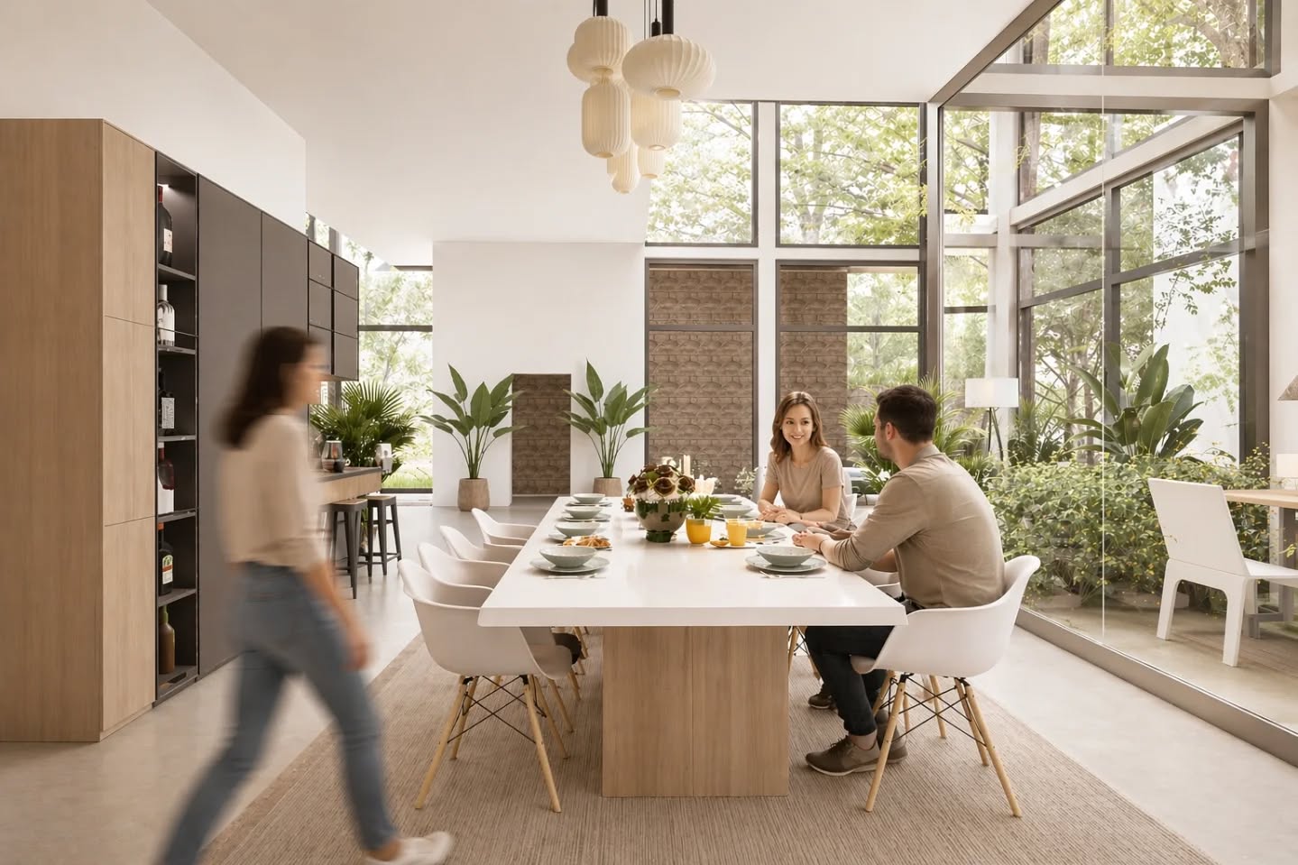 The Courtyard Glasshouse of Prestige | A Lifestyle of Hosting and Retreat
Amalgrain is commissioned to design a home that expresses luxury through volume, light, and a clear architectural language.
We designed the spaces to be both expressive and adaptable—formal and informal zones flow into each other while still maintaining privacy when required. We believe the architecture should support a lifestyle of hosting and retreat, where every space reflects a sense of clarity, proportion, and understated luxury.
#interiordesign n #luxuryinteriors #residencial #glasshouse #livingroomdesign
