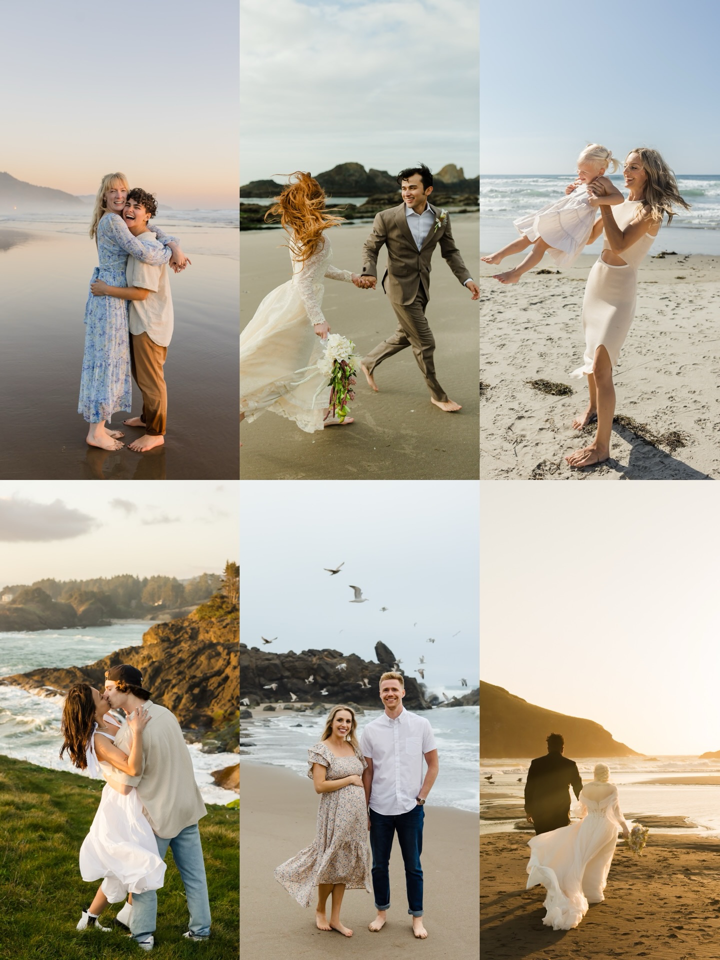 For whatever moment in life brings you to the coast, I am excited to share it with you ๐
Beach sessions on the Oregon Coast are the perfect place to show a side of yourself that only comes out near sand and water. Iโve seen it happen too many times to deny the effect of nearness to the ocean. We just settle a bit.
So whether itโs a family reunion, anniversary, elopement, engagement, proposal, maternity session, (or something else entirely!), I canโt wait to celebrate alongside you while capturing just the way I see it.
#oregoncoastphotographer #newportoregon #lincolncityoregon #yachatsoregon