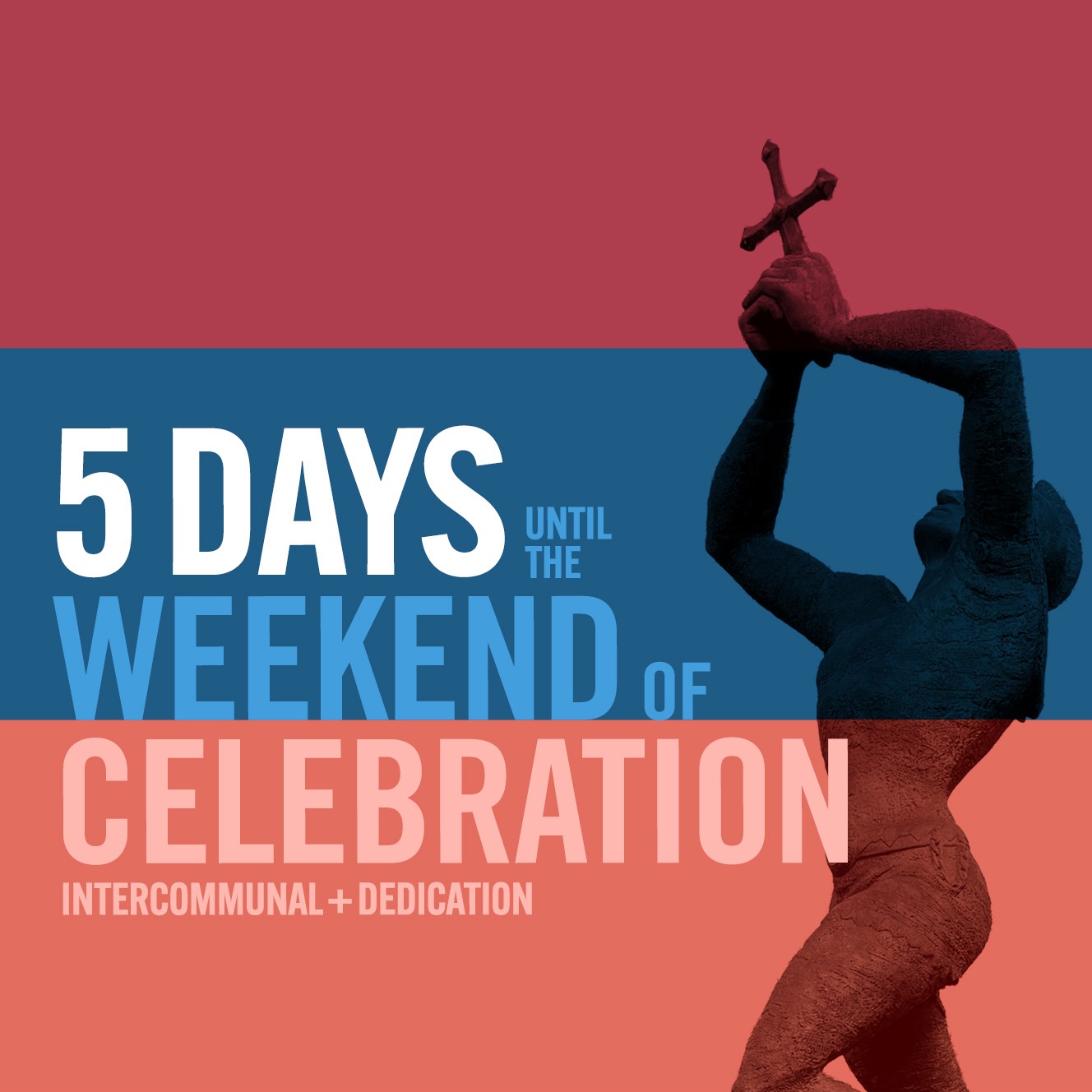 The Weekend of Celebration is almost here. The Intercommunal will take place Friday evening at 7:00 PM, followed by the Dedication on Saturday at 11:00 AM.
Visit our website for full details and to RSVP. While an RSVP is not required to attend, it is greatly appreciated and helps us plan accordingly.
We hope to see you there.