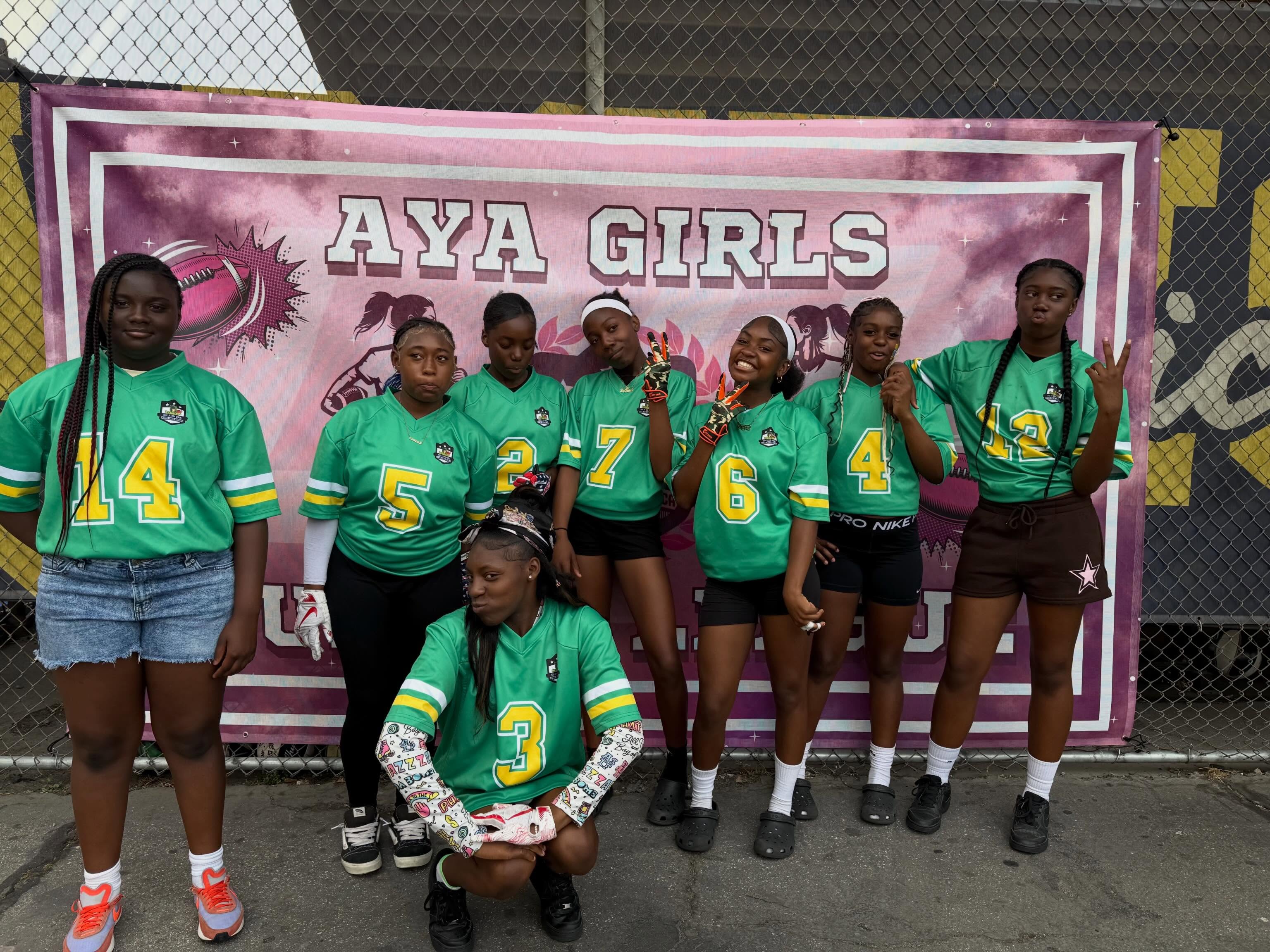 🌸🏈2026 Girls Huddle League 🏈🌸
The girls flag football teams from Hook Junior High and Lakeview Leadership Academy had the opportunity to compete in our huddle league this past Saturday!
#AYAGirlsHuddleLeague
#ActionYouthAmerica #AfterSchoolProgram #GirlsFlagFootball #VictorValleyUnionHighSchoolDistrict