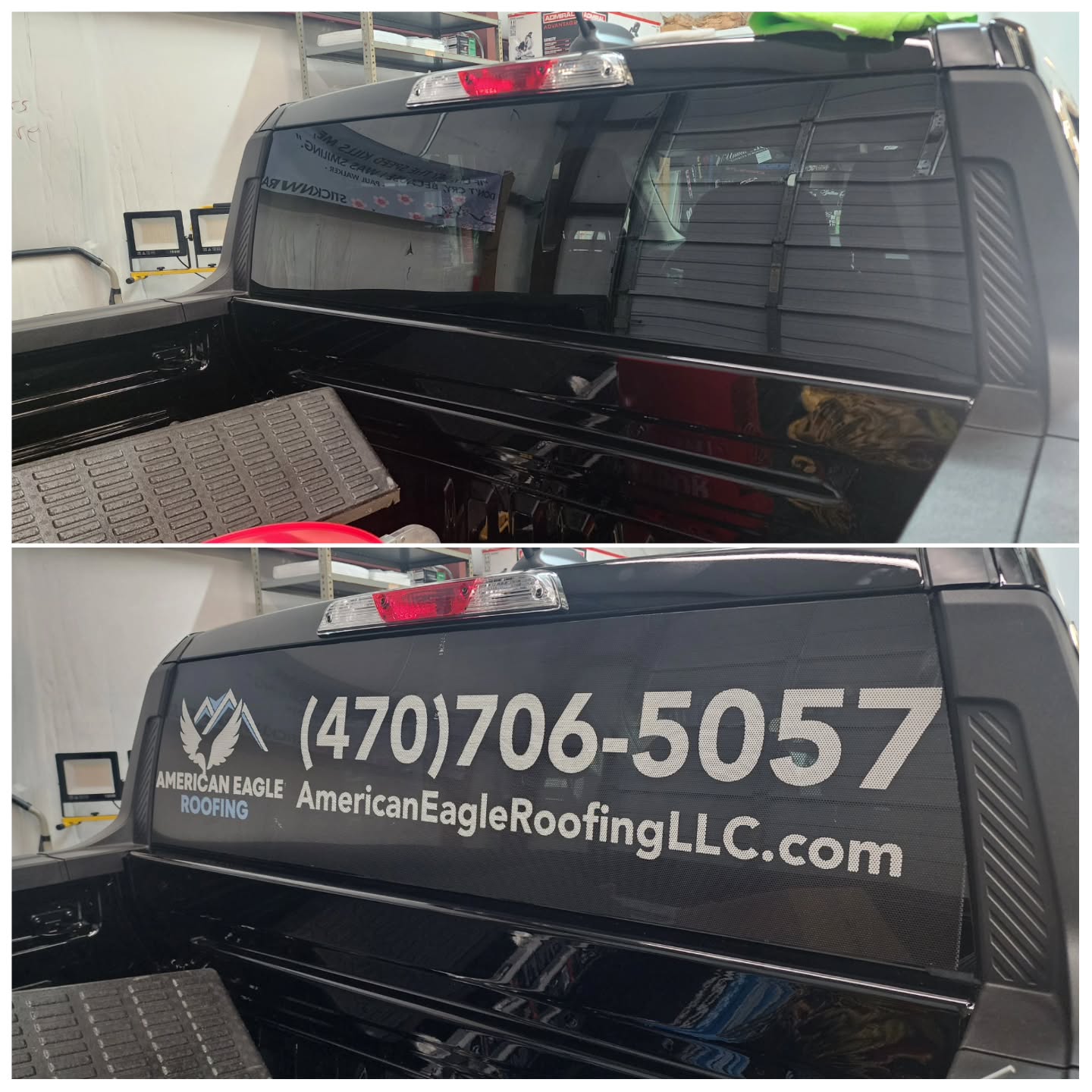 Need some custom lettering or perf pattern for your back window? Give your ride a unique look. Make an appointment with us and have them professionally made by us. We are open, by appointment only. You can schedule online or link is in our bio. https://sticknwrap.setmore.com
Please email us at sales@sticknwrap.com or call 770-299-1980 for more information.
.
.
.
⌨ www.sticknwrap.com
📧 sales@sticknwrap.com
🔑 160 Stanley Court Suite A
Lawrenceville Ga 30046
☎️ 770-299-1980
⏰ Mon to Sat: Appointment Only
📽 YouTube: sticknwrap
🛻 @americaneagleroofingllc
.
.
.
#decal #stickers #appointmentsavailable #contractor #bannerstrip #strip #carclub #lettering #sunblocker #windowperf #perfpattern #matteblack #banner #advertising #promoting #automotive #simplelook #atlanta #lawrenceville #localsupport #design #itasha #dailydriven #roofing #lowered #sticknwrapdotcom