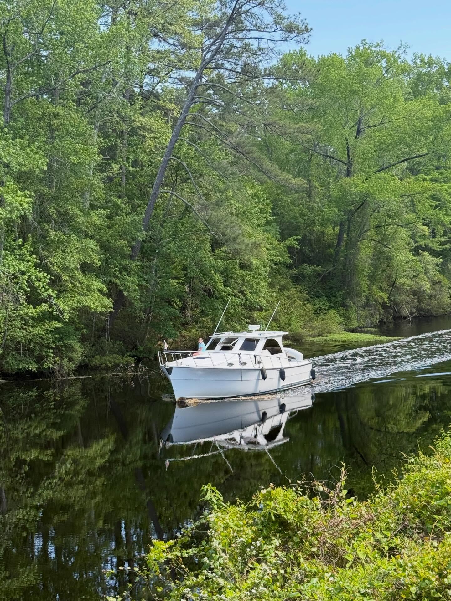 Dismal Swamp Canal is back open!!!!