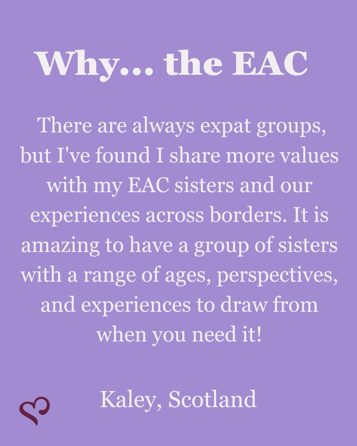 The European Alumnae Chapter is not your average alum group
Not only do we share in the bond of Sigma Kappa but also the challenges that are faced when starting a new life in a different country. Many of our sisters find comfort in one another being able to share similar experiences as we create our lives in Europe.
It is truly special to be able to lean on sisters to help navigate times like this in life 💜🕊️
If you are curious to learn more about joining the EAC, email us to sign up for our upcoming rush event in May! #whysk #sigmakappaalumnae
