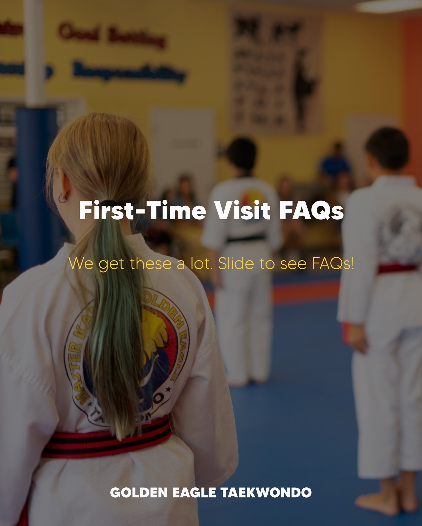 Not sure where to start?
.
We made it simple.
Here are the most common questions about Golden Eagle Taekwondo-answered for you.
.
No experience needed. Just show up and start.
.
Message us to book your first class.
or
Contact us via
☎️ : 704-992-9556
📧 : goldeneagletkd1@gmail.com
.
Visit us at
🌐 : www.getkd.com
📍 : 13020 Rosedale Hill Ave Huntersville, NC 28078
.
#taekwondo #taekwondofamily #taekwondokids #huntersvillenc #karate