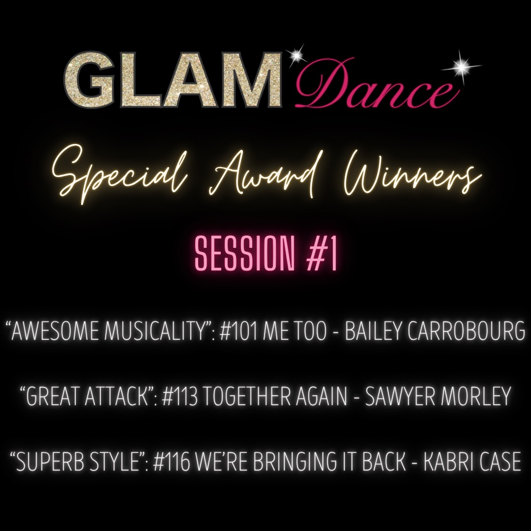 Day 1 special award winners! ✨