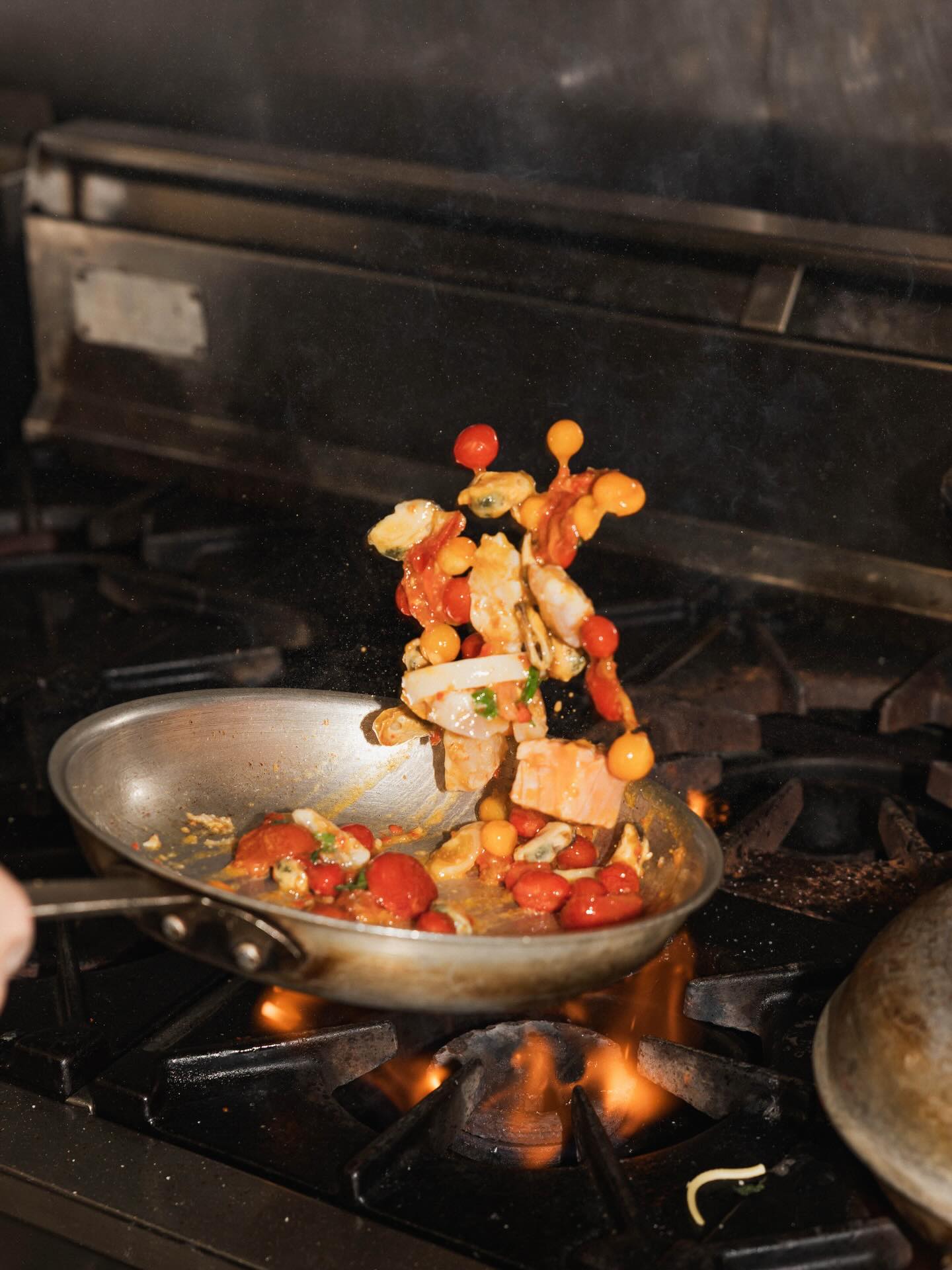 A little heat, a lot of love ❤️🔥
Every dish finished to perfection at New Farm Bistro.
Open Wed-Sun ✨