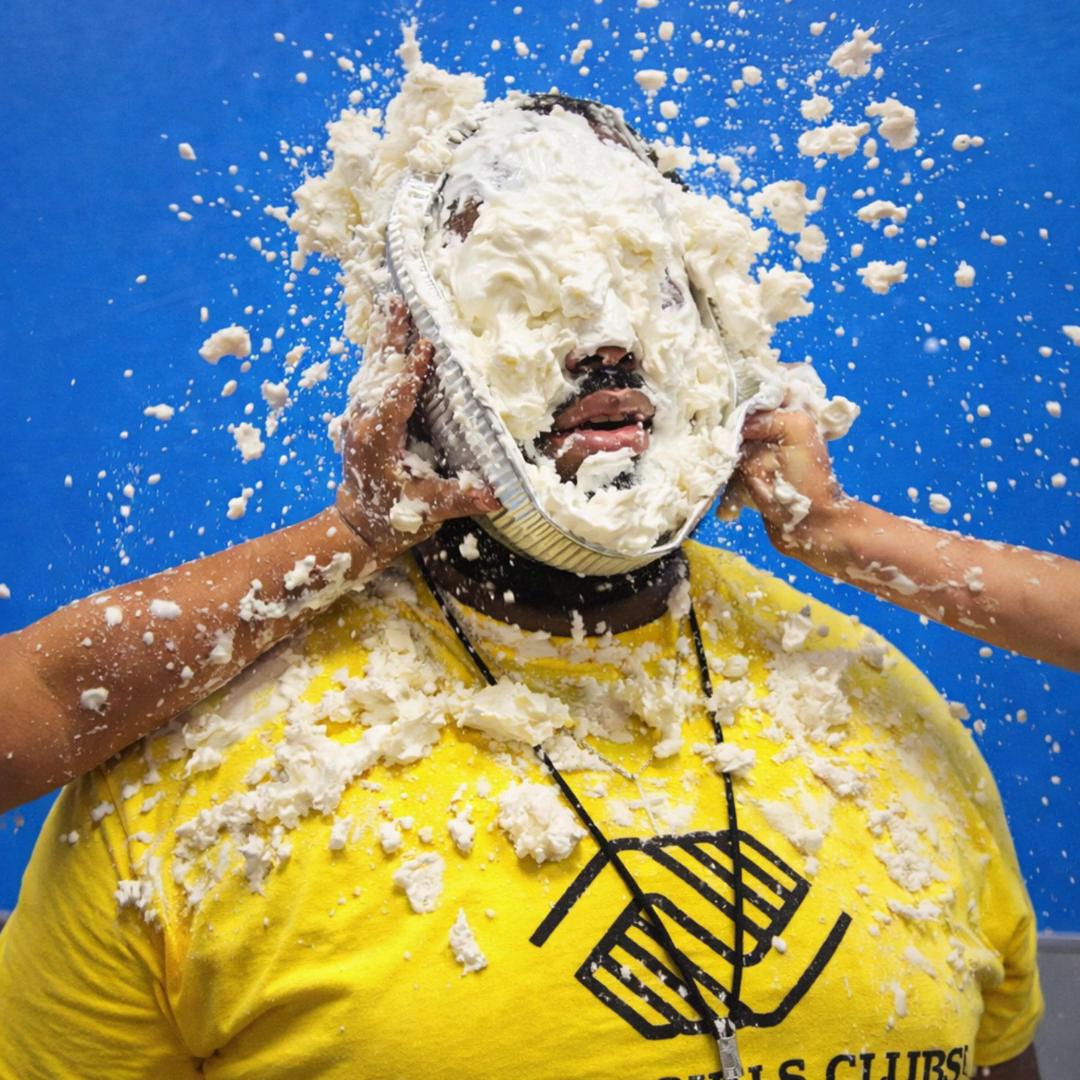 🥧📚 Coach Jarrett said if the kids at our Athens Club read enough books, he'd take a pie to the face. Well… 2,084 books later... a deal's a deal!
Jarrett isn't just a great Club Director, he's proof that the best leaders are willing to look a little silly in the name of something bigger. He set the goal, hyped the kids up every single day, and then showed up for his "reward" with a smile on his face. 😂
Congrats to every reader at the Athens Club. Thanks to Jarrett for always being a good sport!