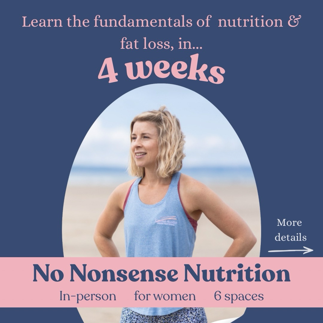 👇🏼Sounds like this is for you?👇🏼
Most women don’t need another diet, or be told what to eat and when…
You need to understand nutrition and feel empowered to make your own decisions❤️
My next small-group in-personal nutrition programme ‘No nonsense nutrition’ is designed to help women lose fat and feel amazing in a realistic, sustainable way.
✨Women only
✨In-person
✨Small, supportive group
✨Only 6 spaces
Message me INFO if you’d like me to send you more details.
Em x