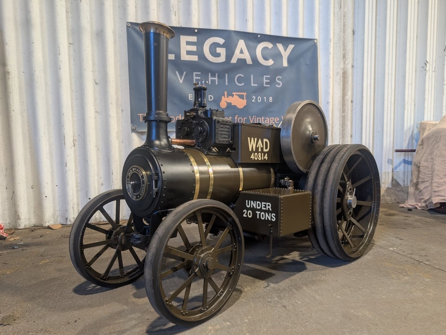 Now for something rather special, a superbly built 3" Mac. These Macs look massive in any scale!
This stunning engine has a few jobs left to finish off, we are selling as-is due to lack of time in the workshop but have spoken to @craftmasterrestorations who would be happy to take on the work if so desired by the new owner in a sensible time scale.
For full details please see www.legacyvehicles.co.uk/miniatures
.
.
#modelengineering #roadloco #steamhaulage #tractionengine #steamrally